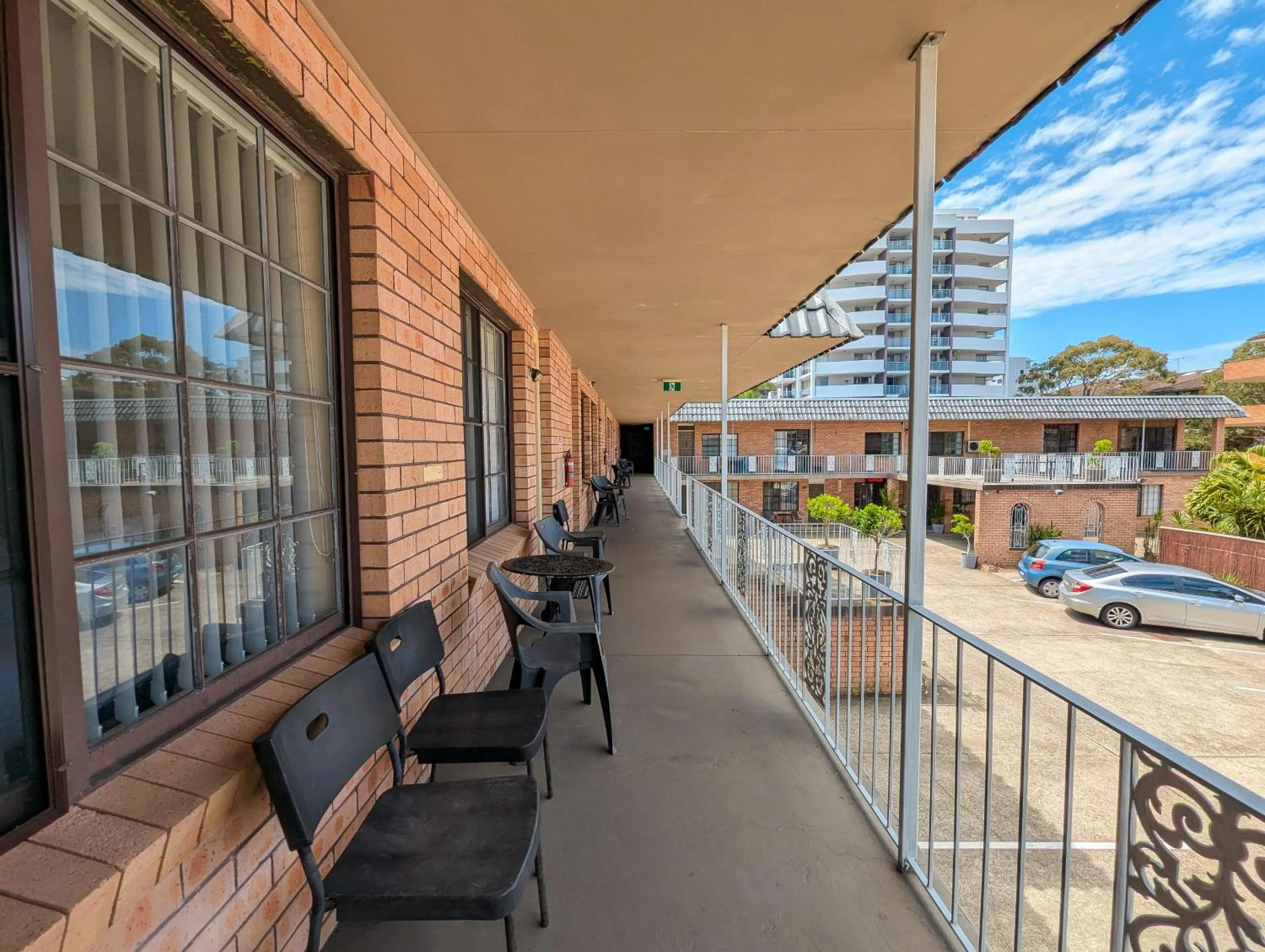 Balcony/Terrace in Bella Villa Motor Inn