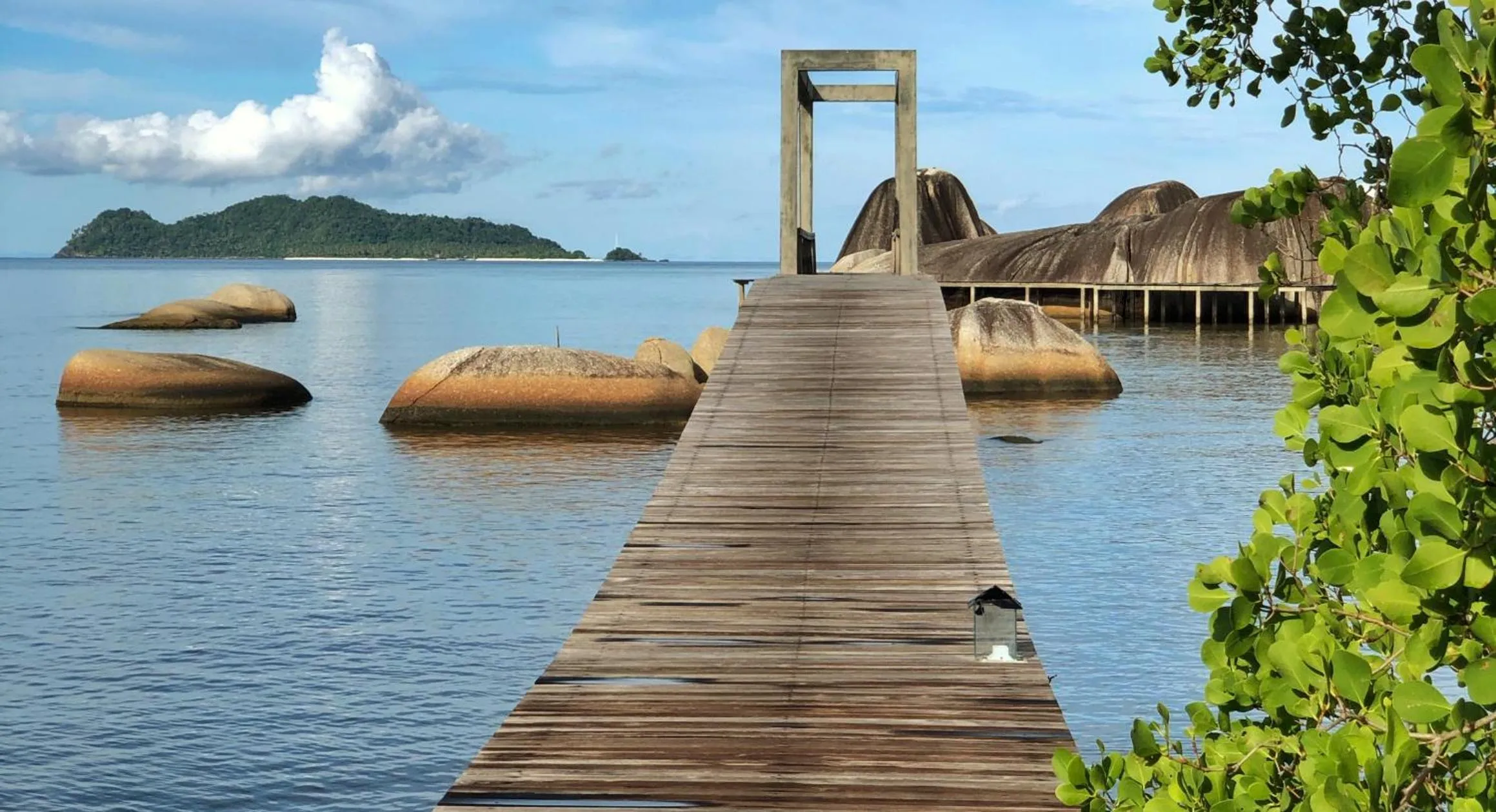Natural landscape in Natuna Dive Resort