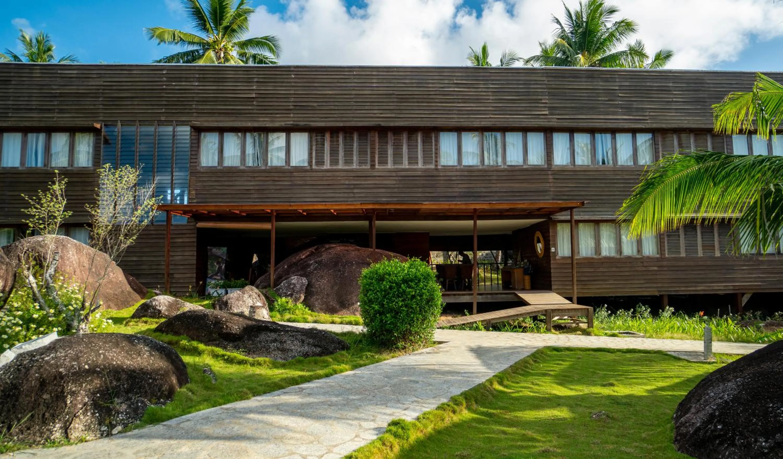 Property building in Natuna Dive Resort