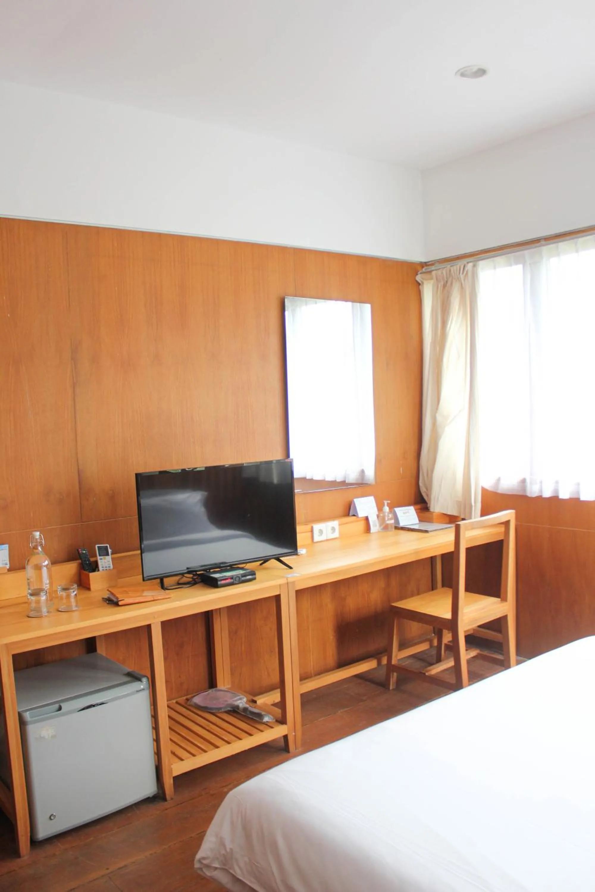 Bed in Natuna Dive Resort