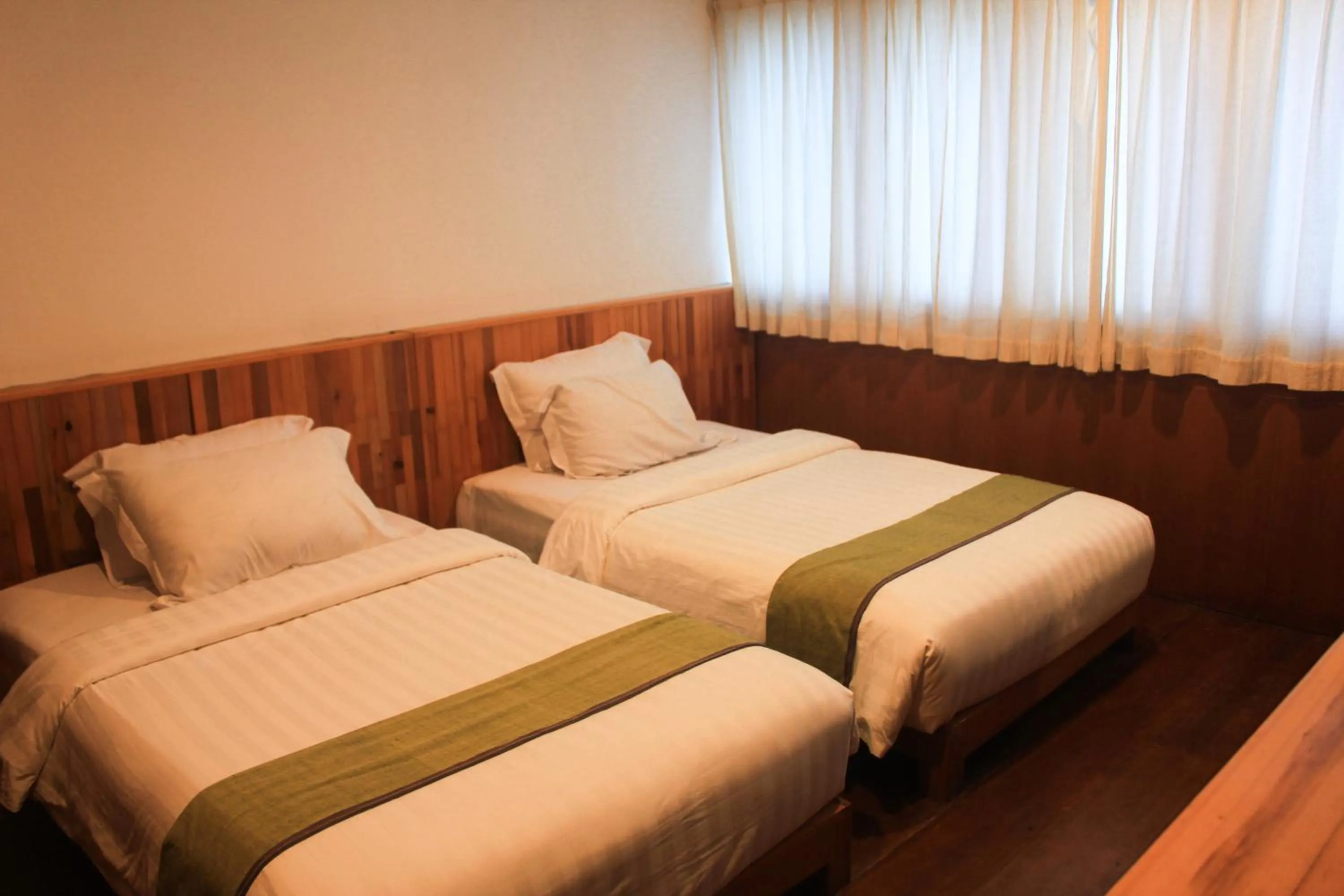 Bed in Natuna Dive Resort