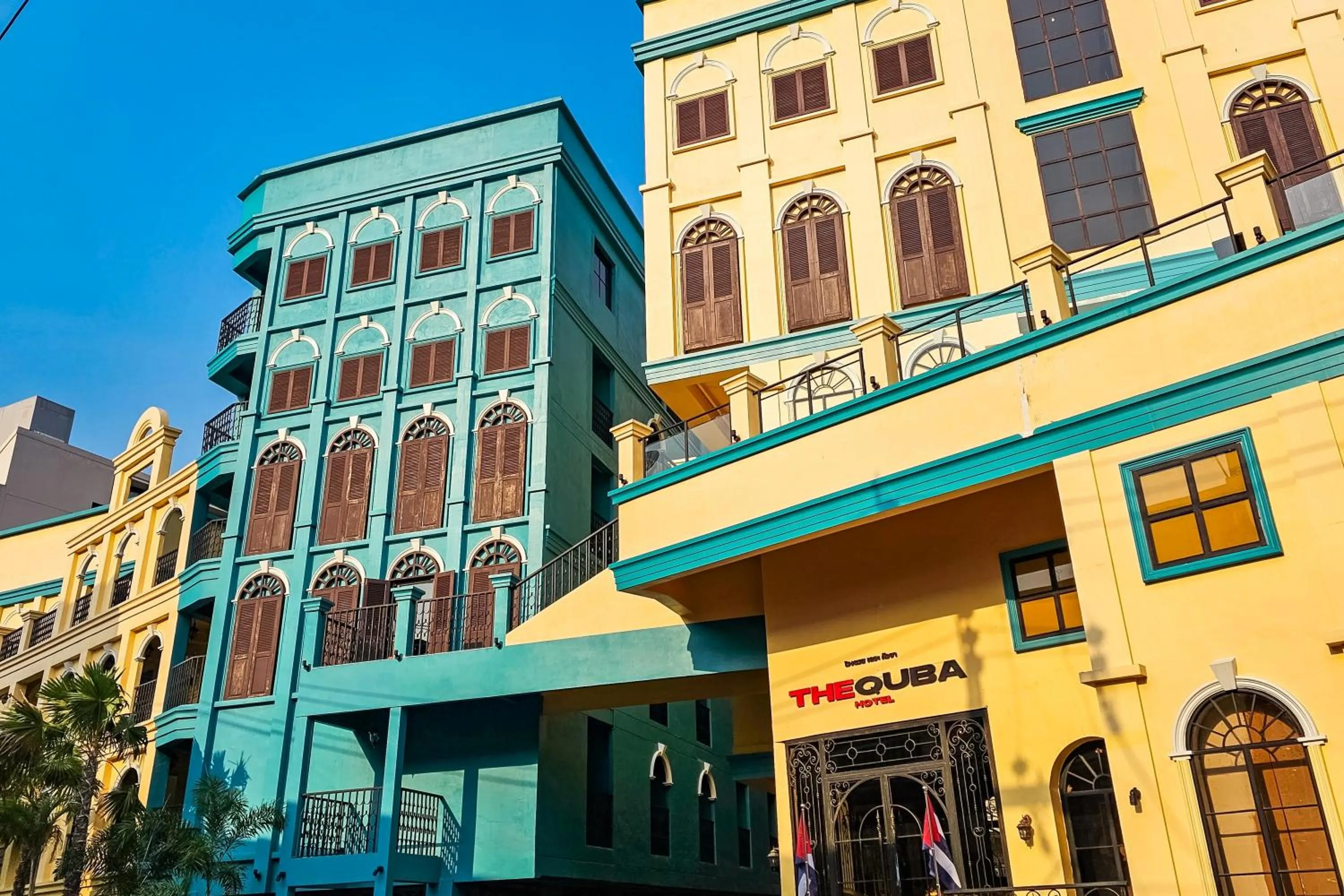 Property building in The Quba Boutique Hotel Pattaya