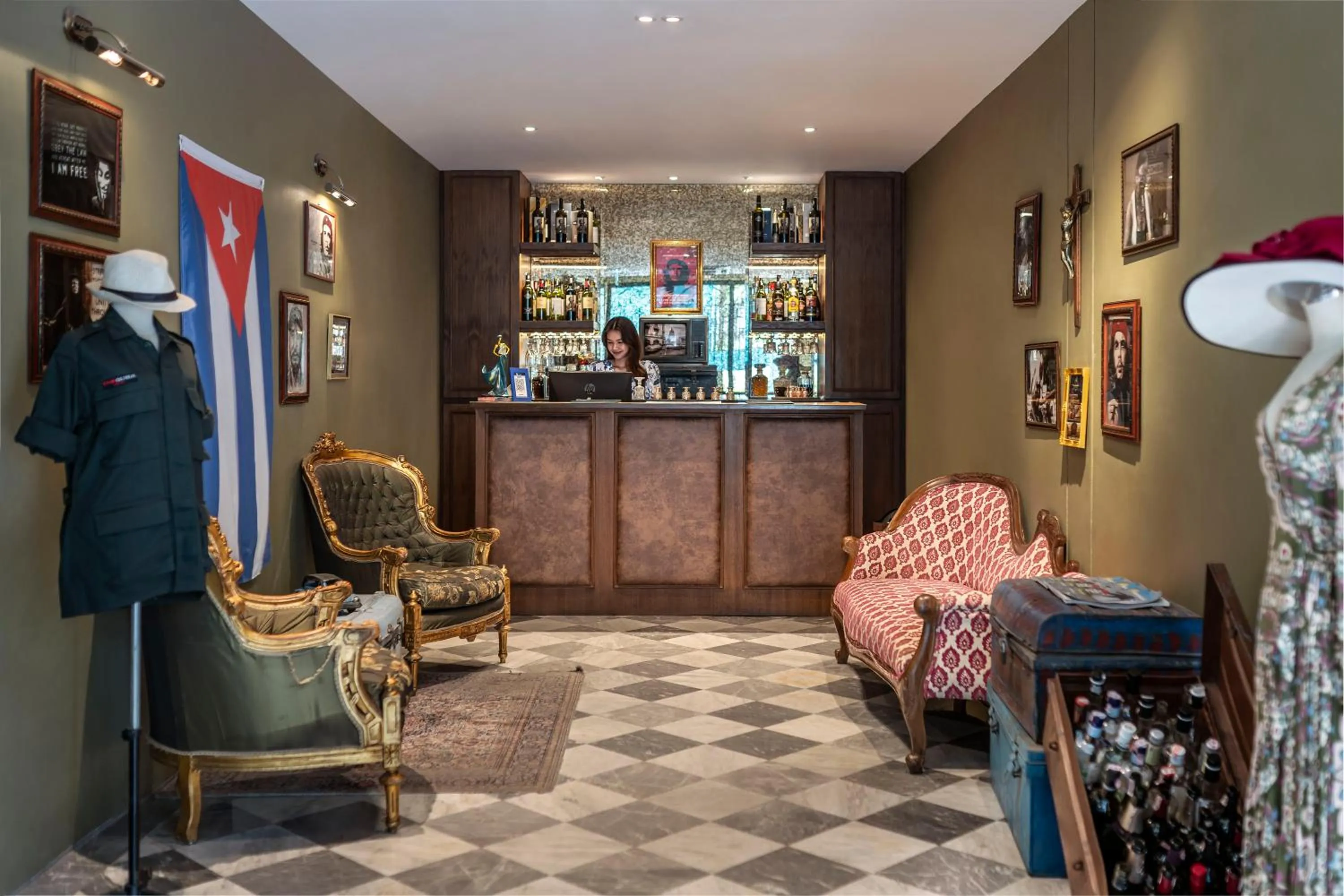 Lobby or reception in The Quba Boutique Hotel Pattaya