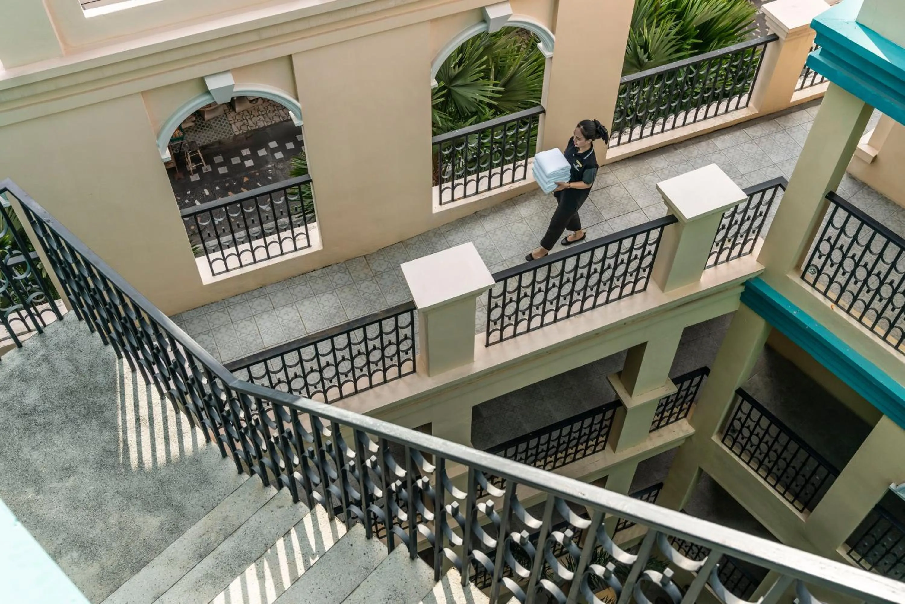 Property building in The Quba Boutique Hotel Pattaya