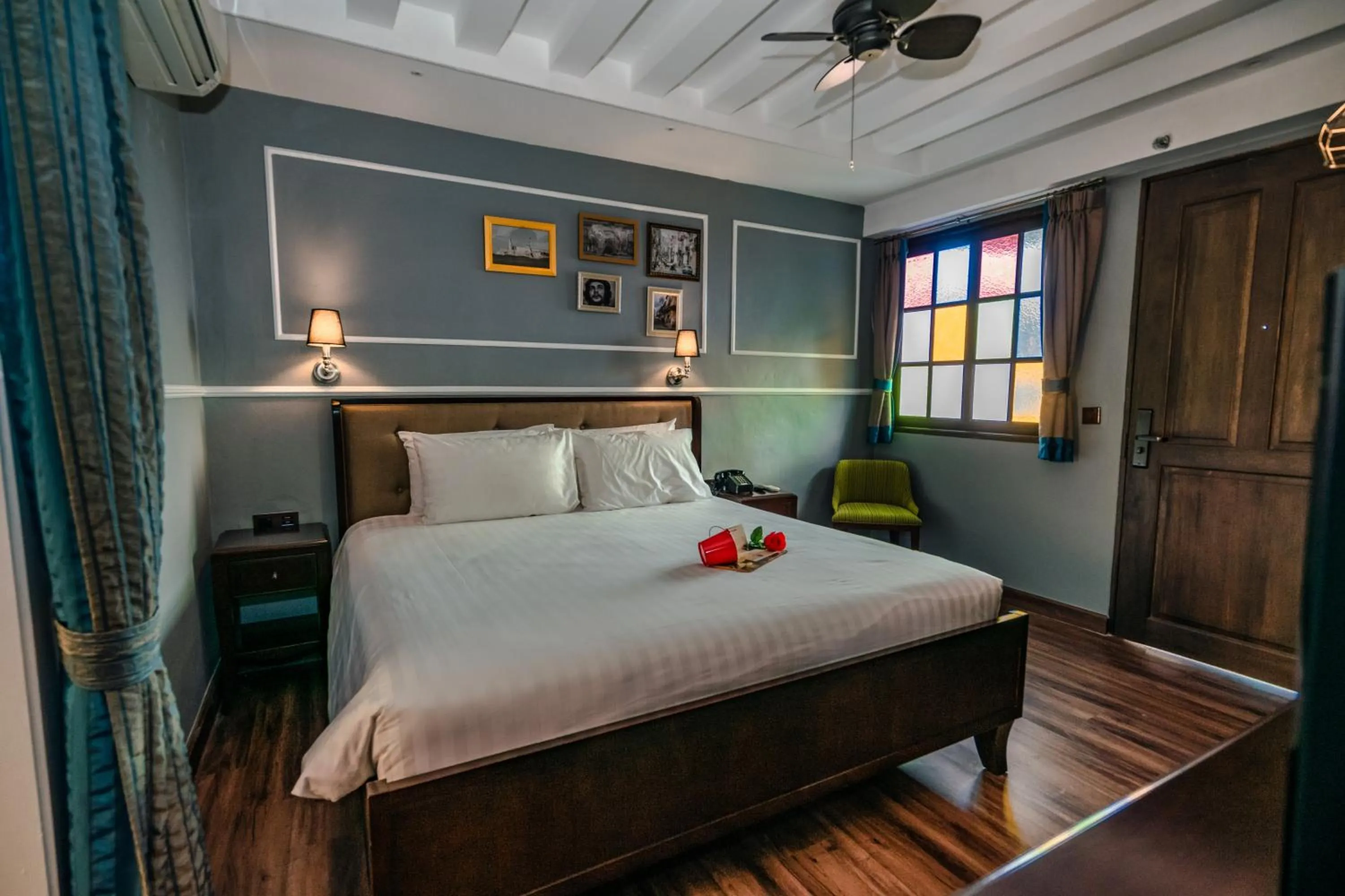 Bed in The Quba Boutique Hotel Pattaya