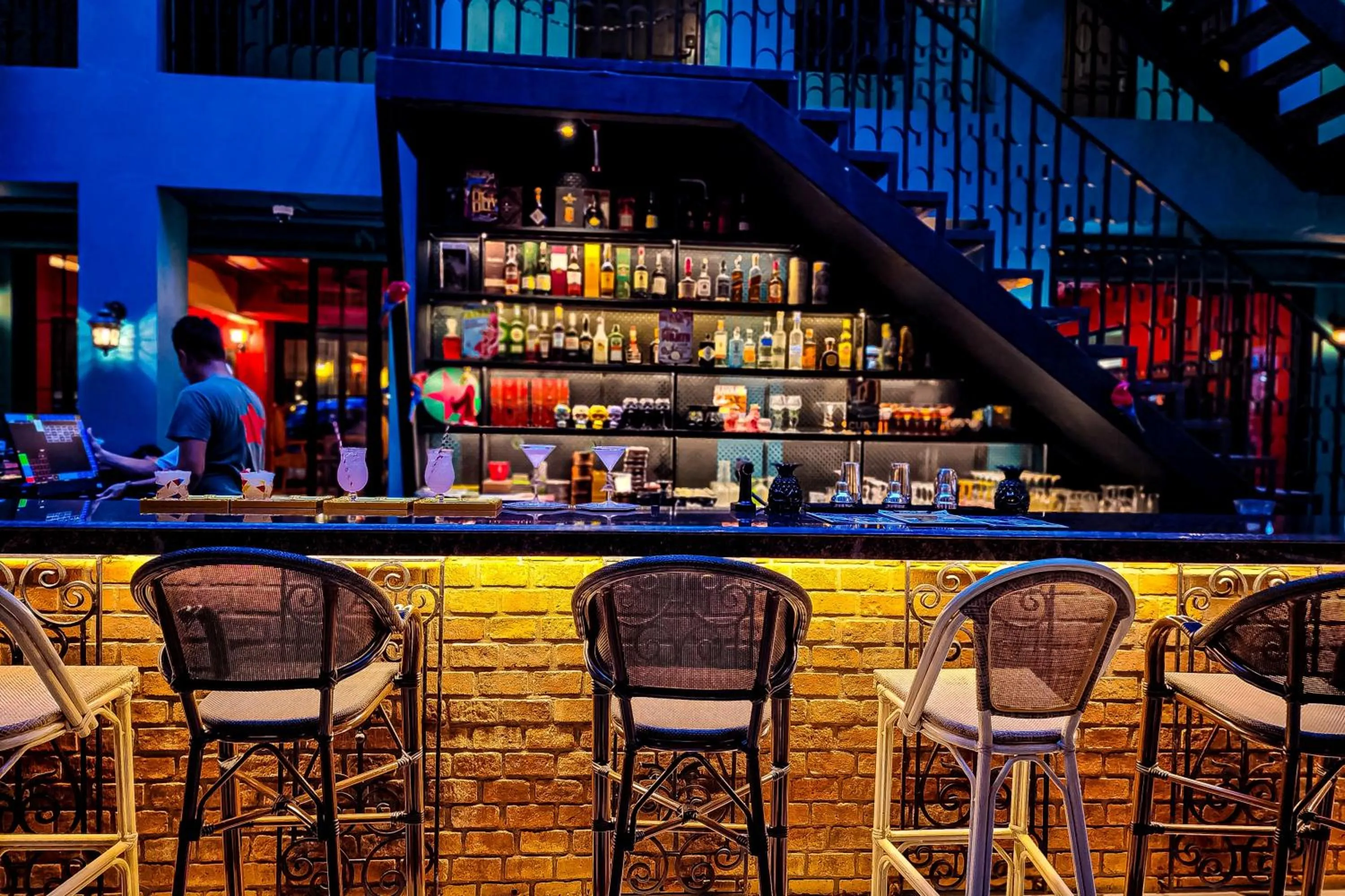 Lounge or bar in The Quba Boutique Hotel Pattaya