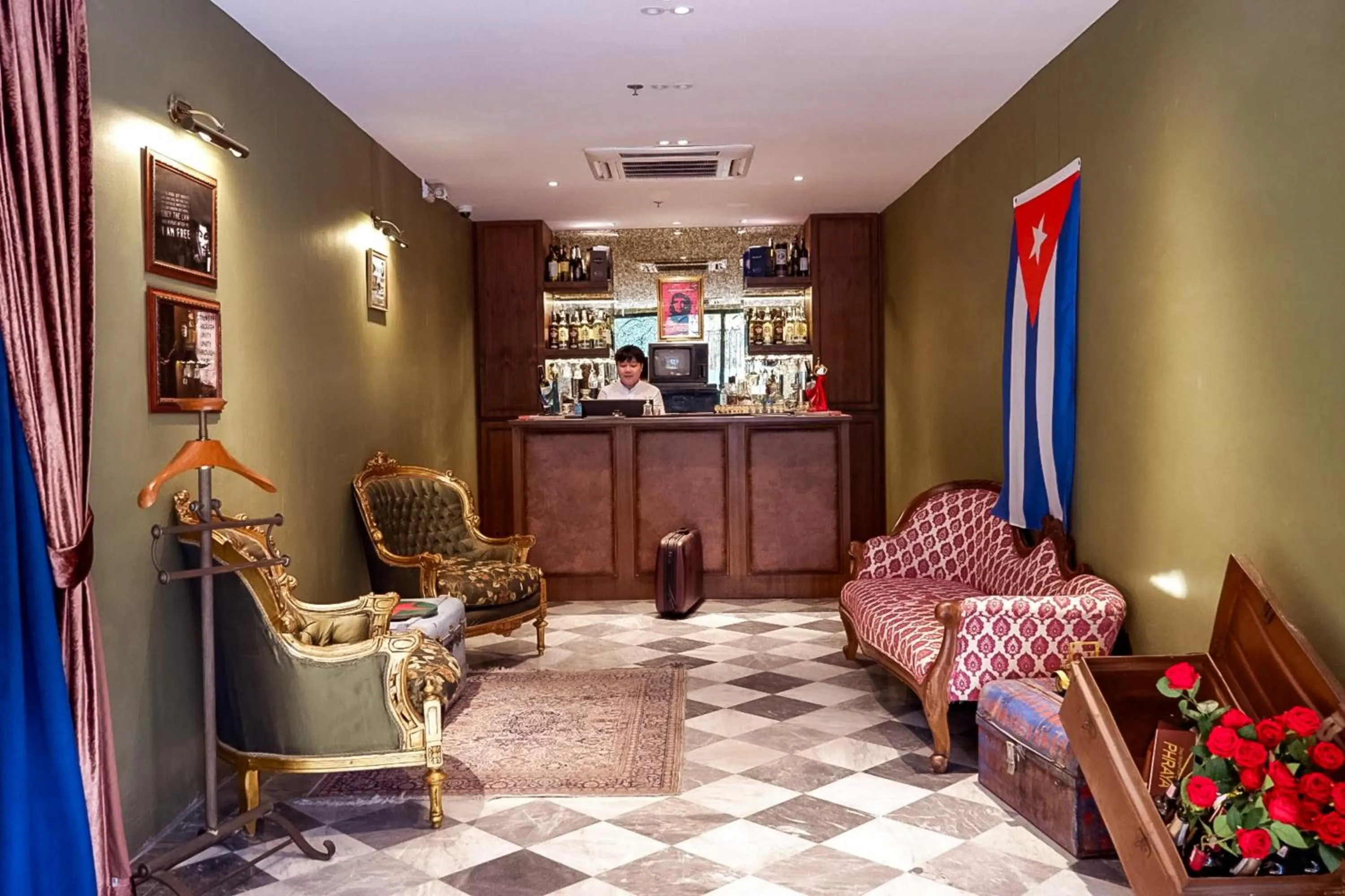 Lobby or reception in The Quba Boutique Hotel Pattaya