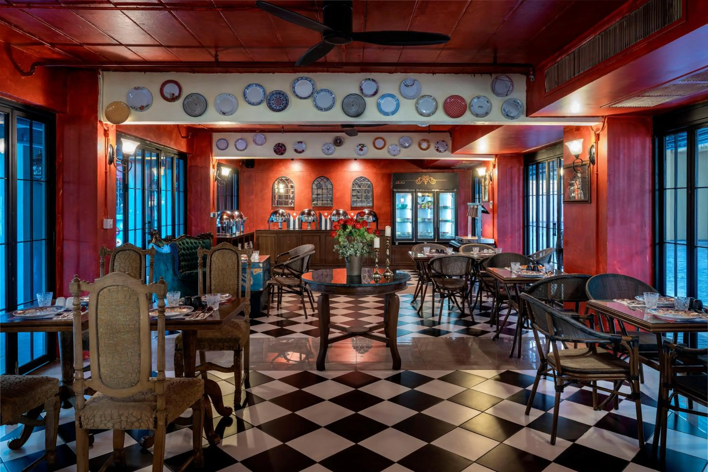 Restaurant/places to eat in The Quba Boutique Hotel Pattaya