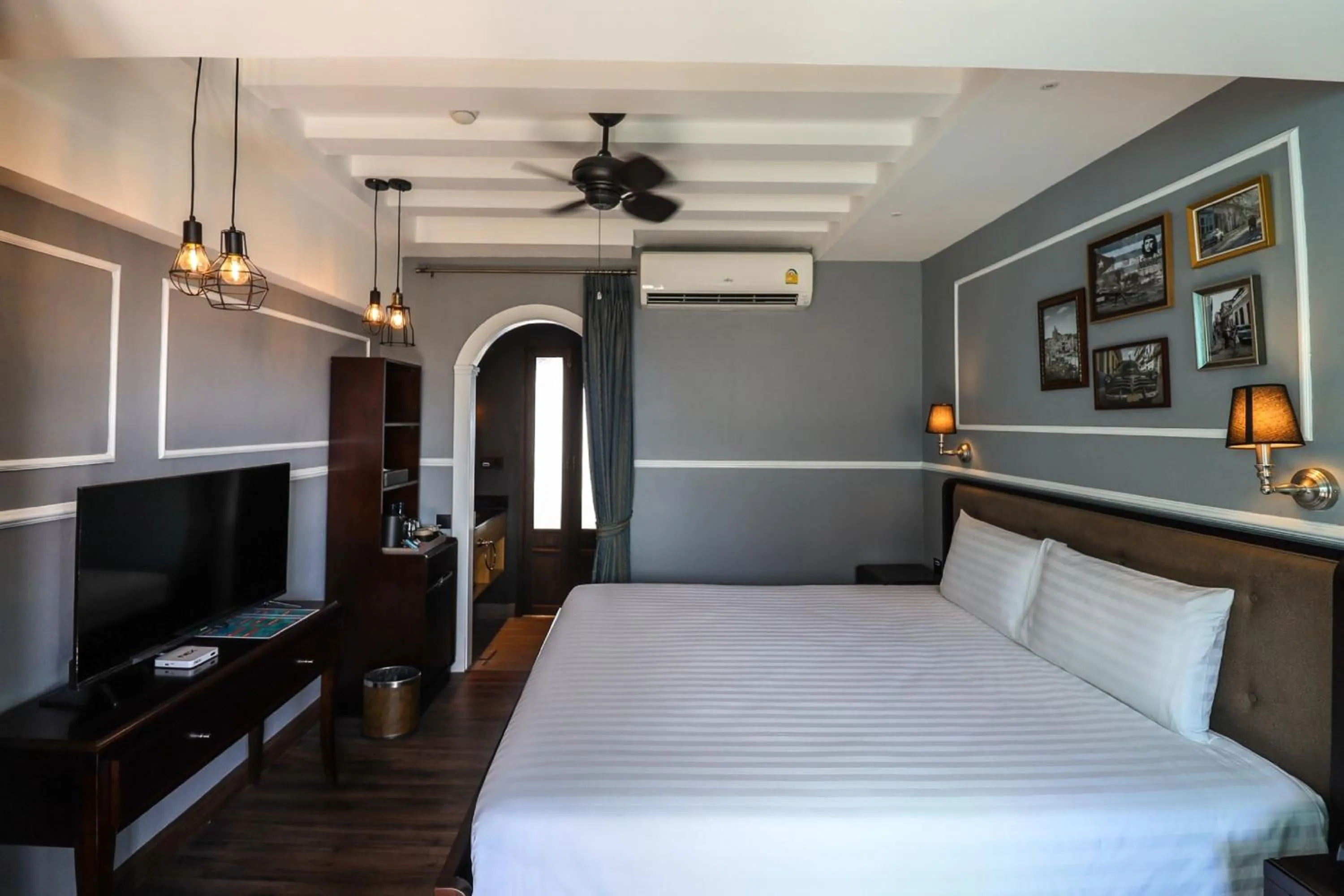 Bed in The Quba Boutique Hotel Pattaya