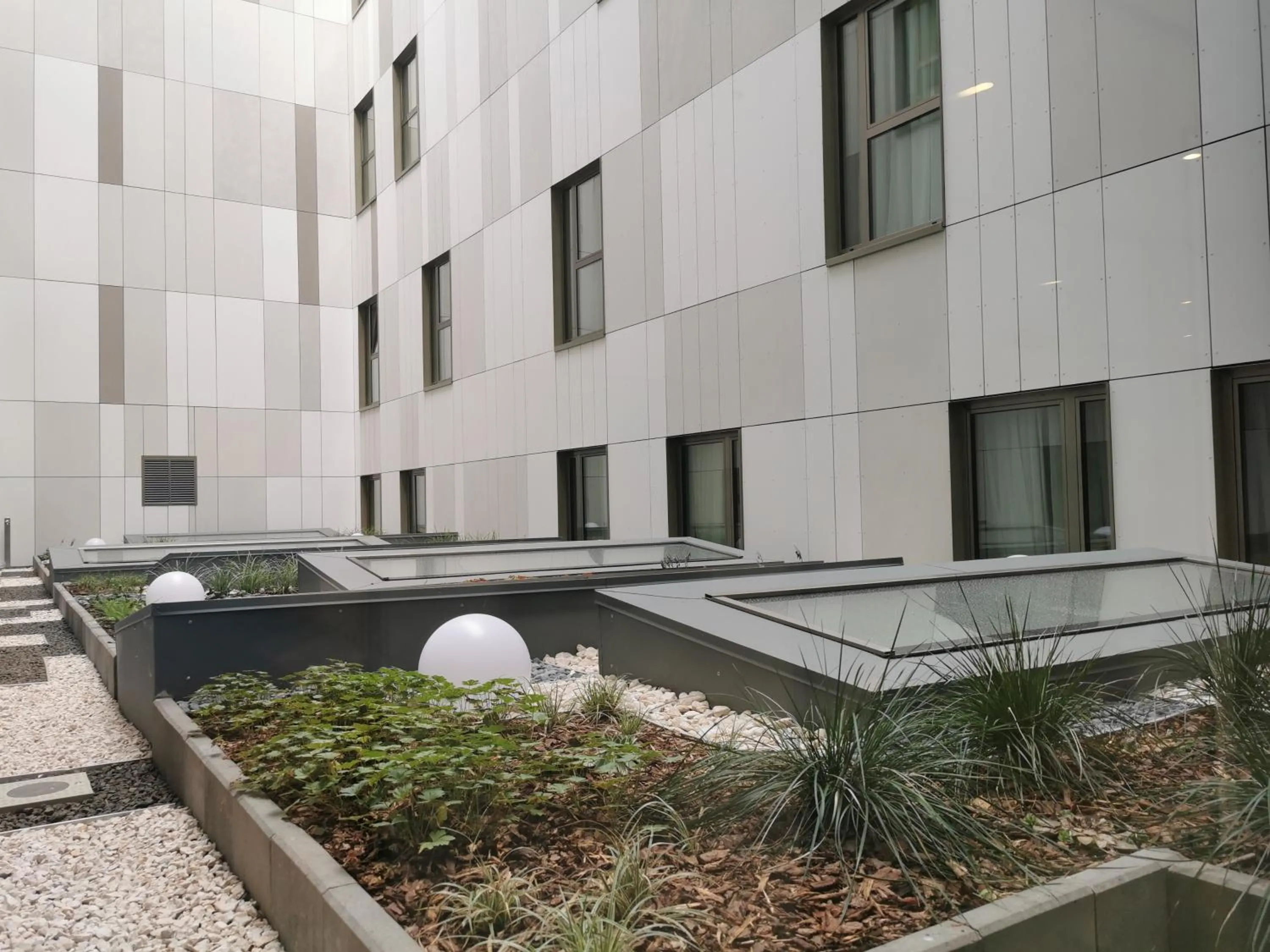 Inner courtyard view in EST Grand Hotel Savoy