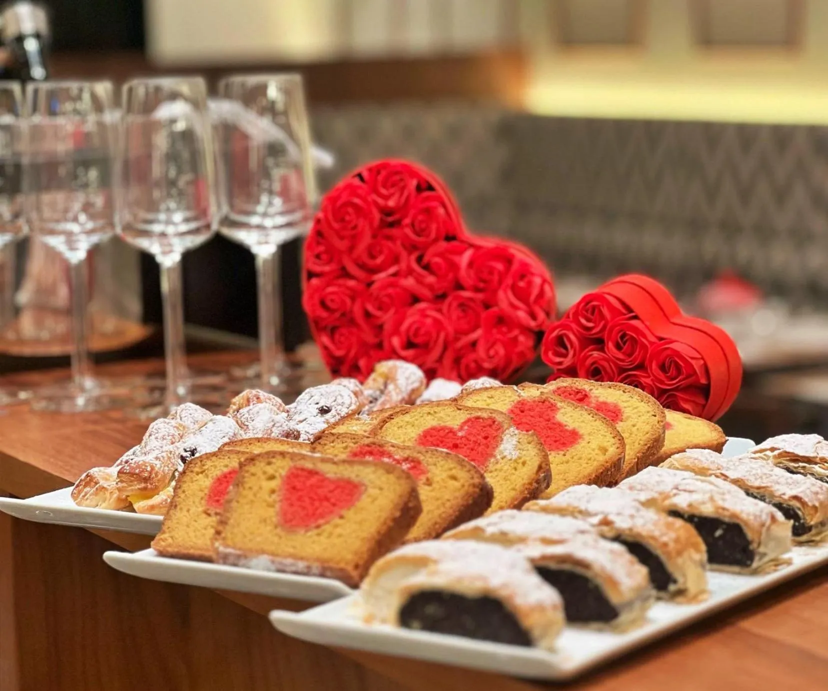 Food close-up in EST Grand Hotel Savoy