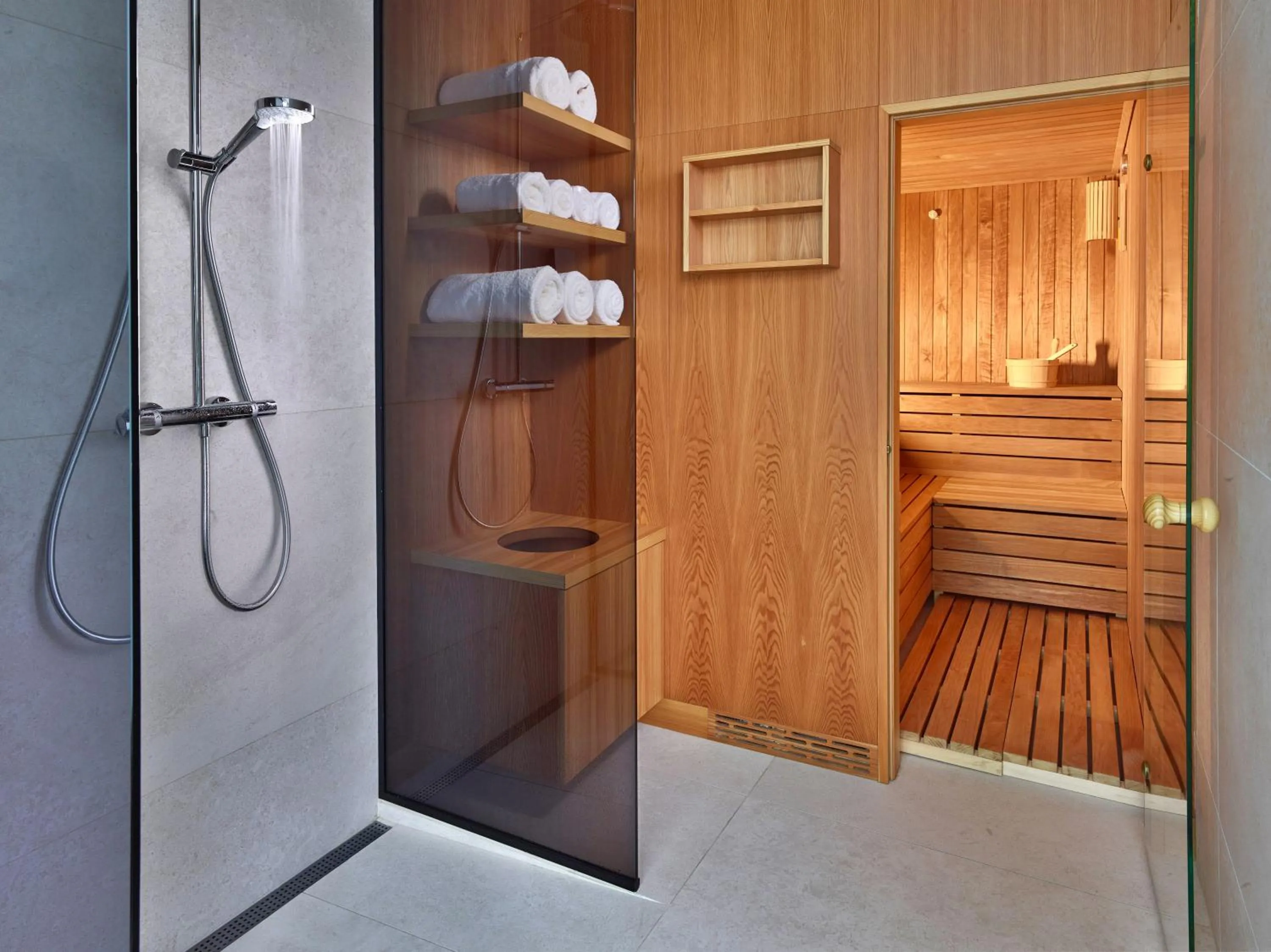 Sauna in EST Grand Hotel Savoy