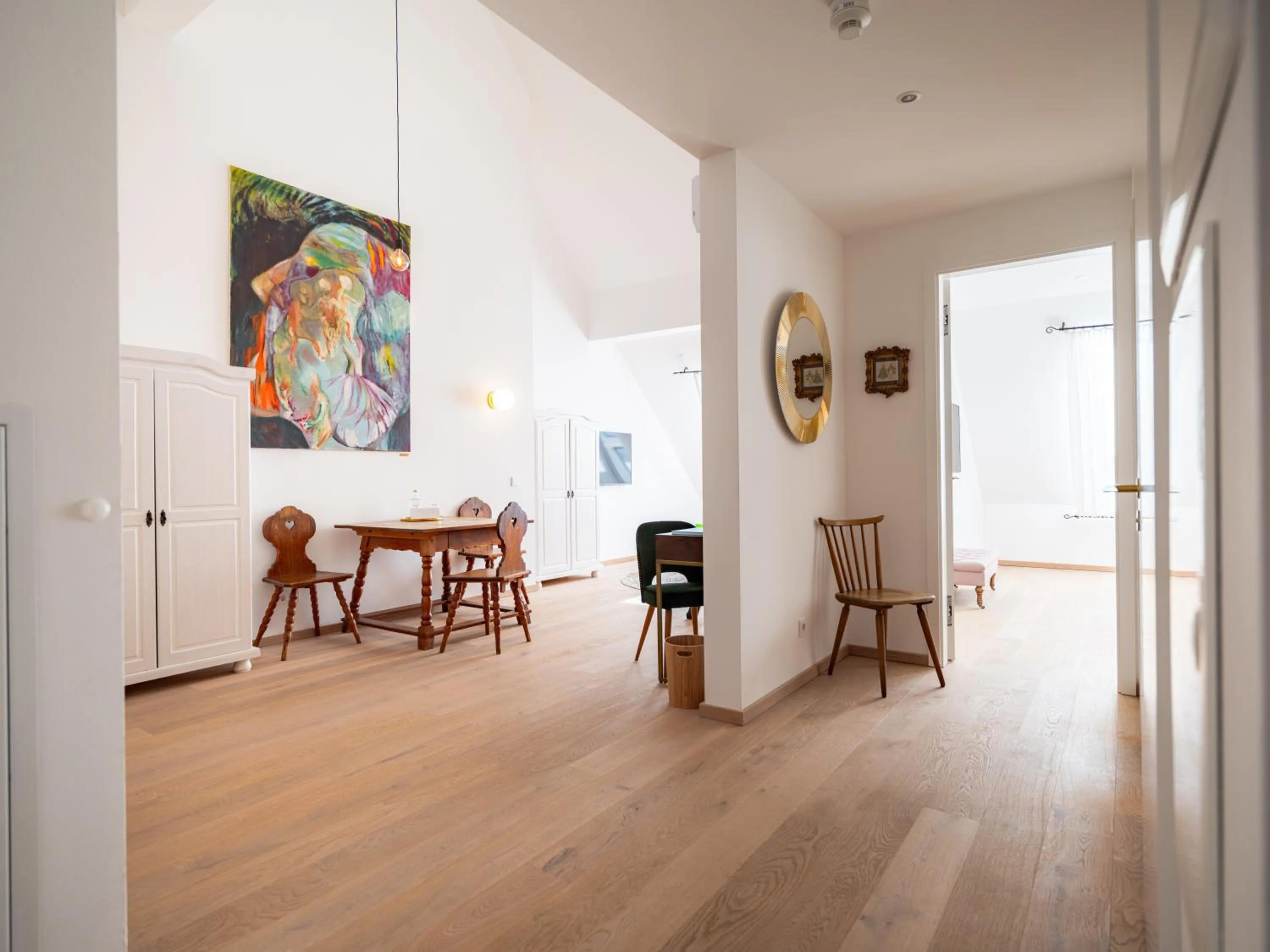 Seating area in Boutiquehotel Zum Goldenen Hirschen