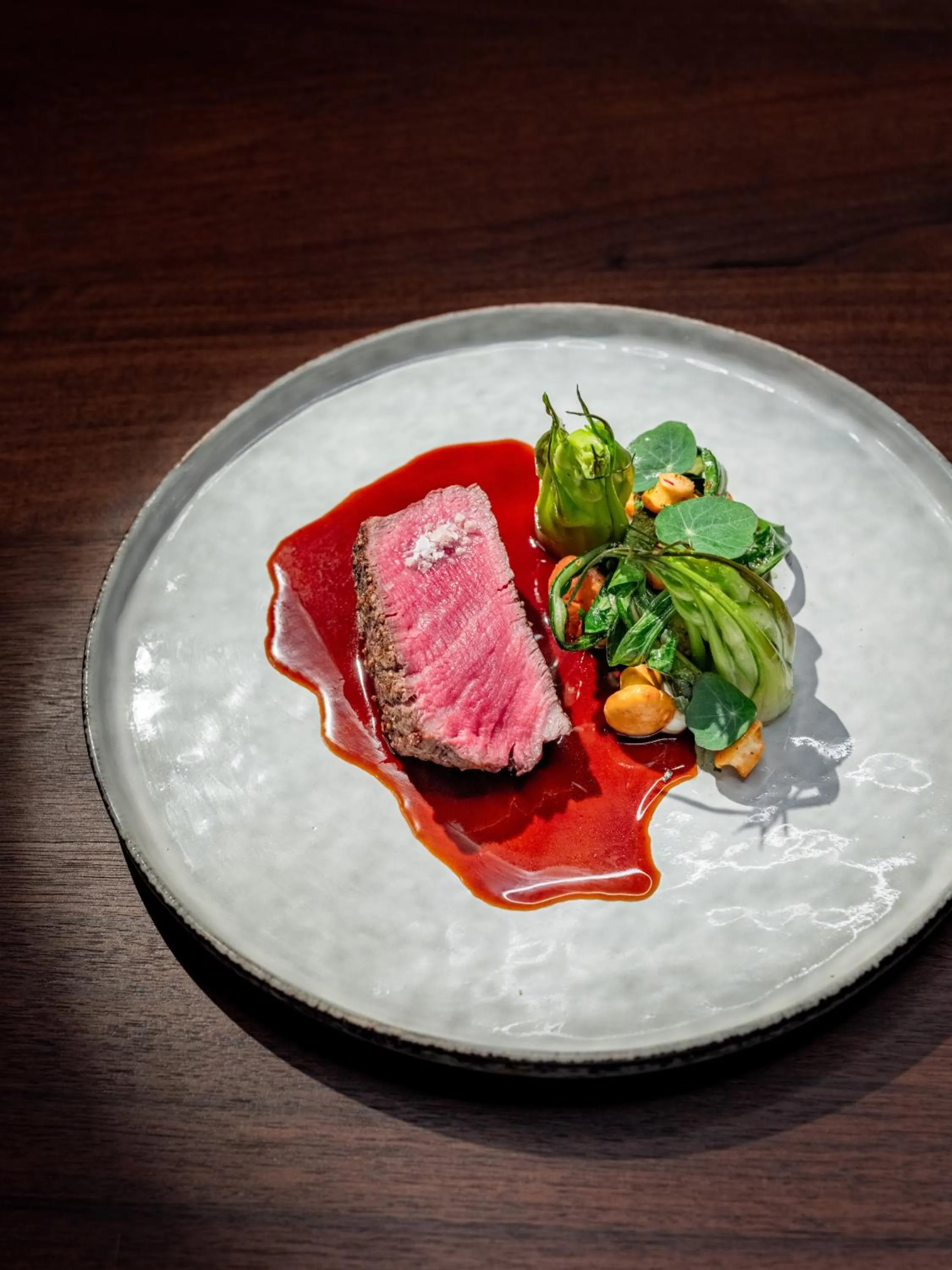 Restaurant/places to eat in Boutiquehotel Zum Goldenen Hirschen