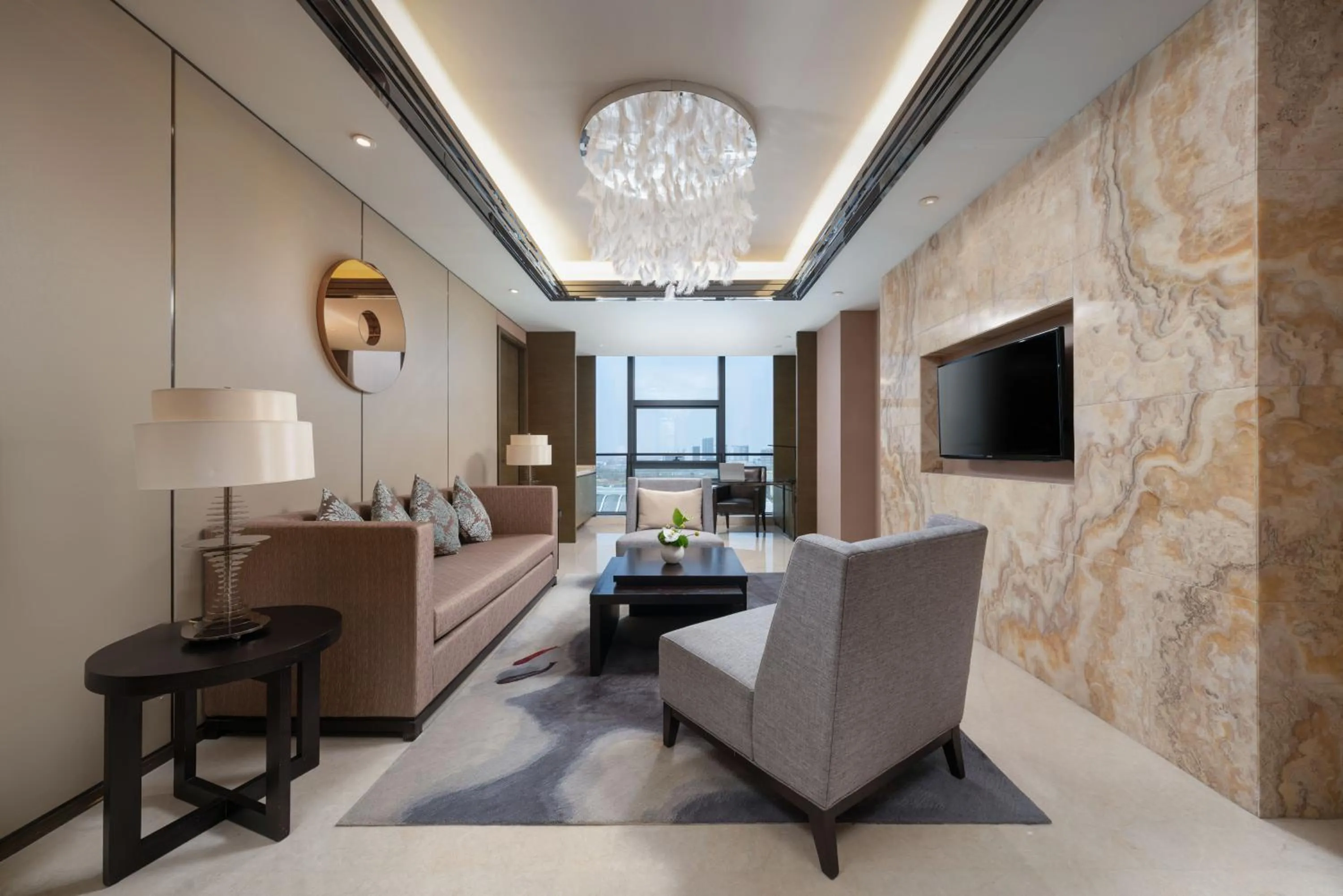 Living room in Melia Jinan