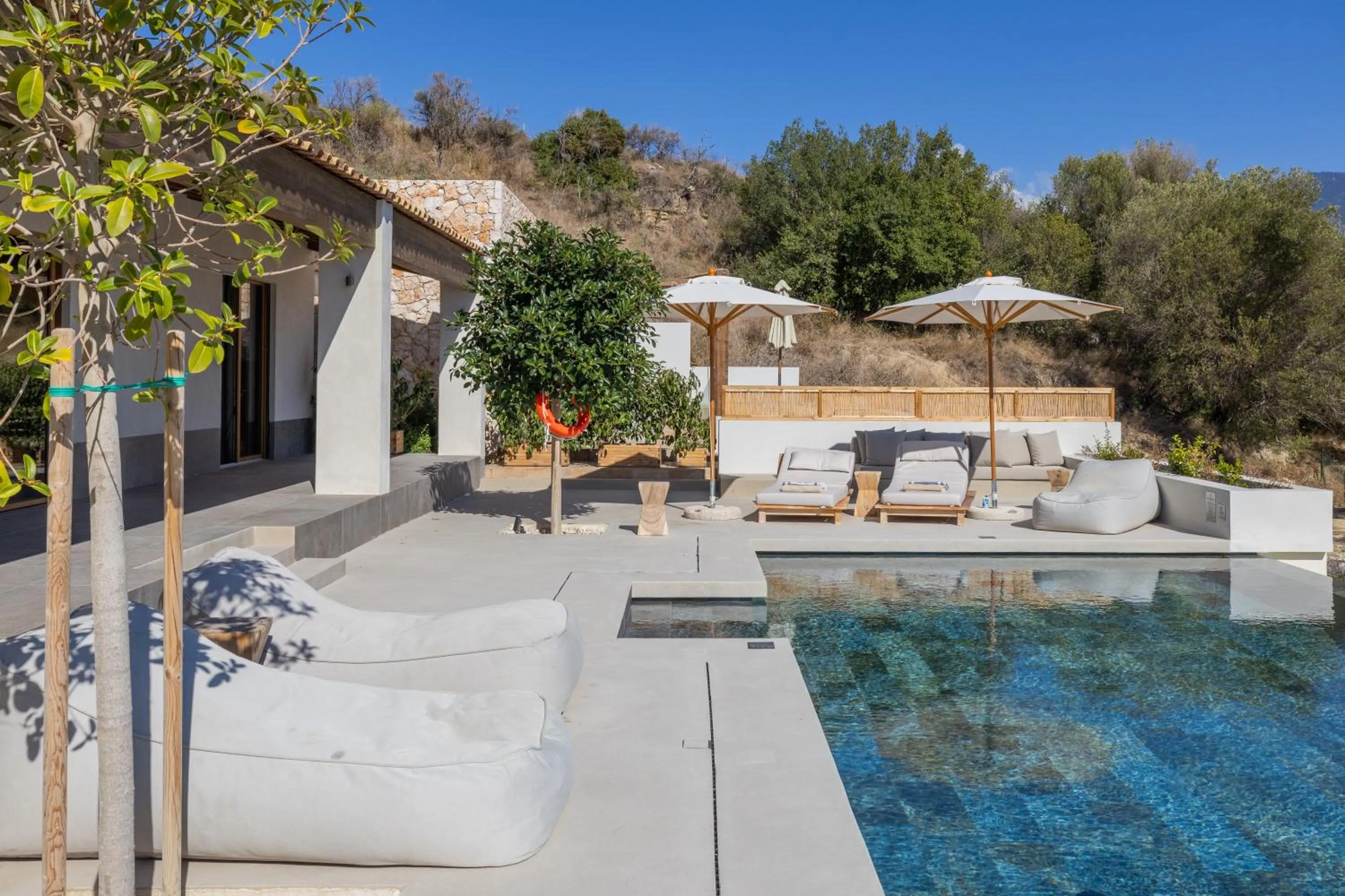 Pool view in Eliamos Villas Hotel & Spa