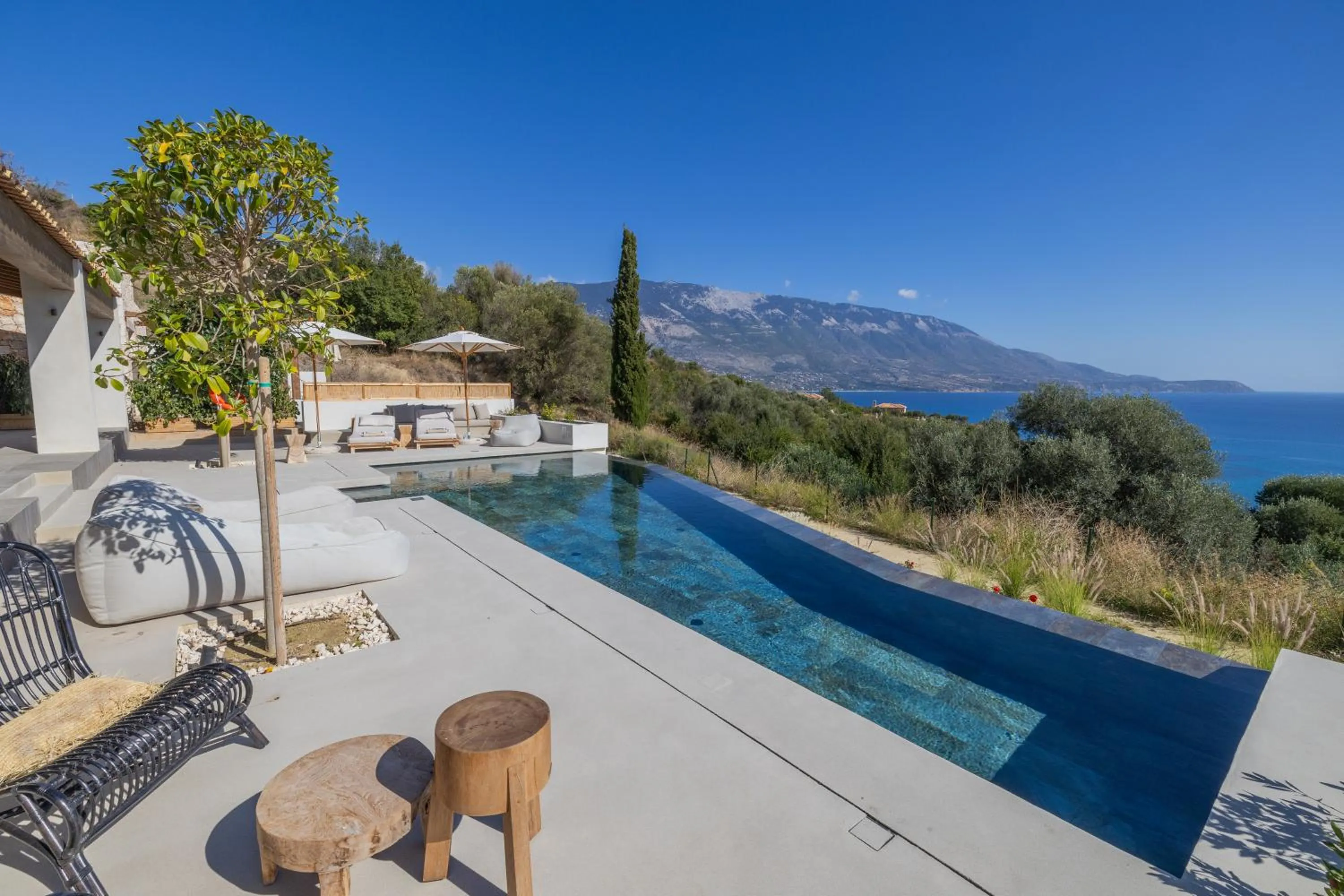 Pool view in Eliamos Villas Hotel & Spa