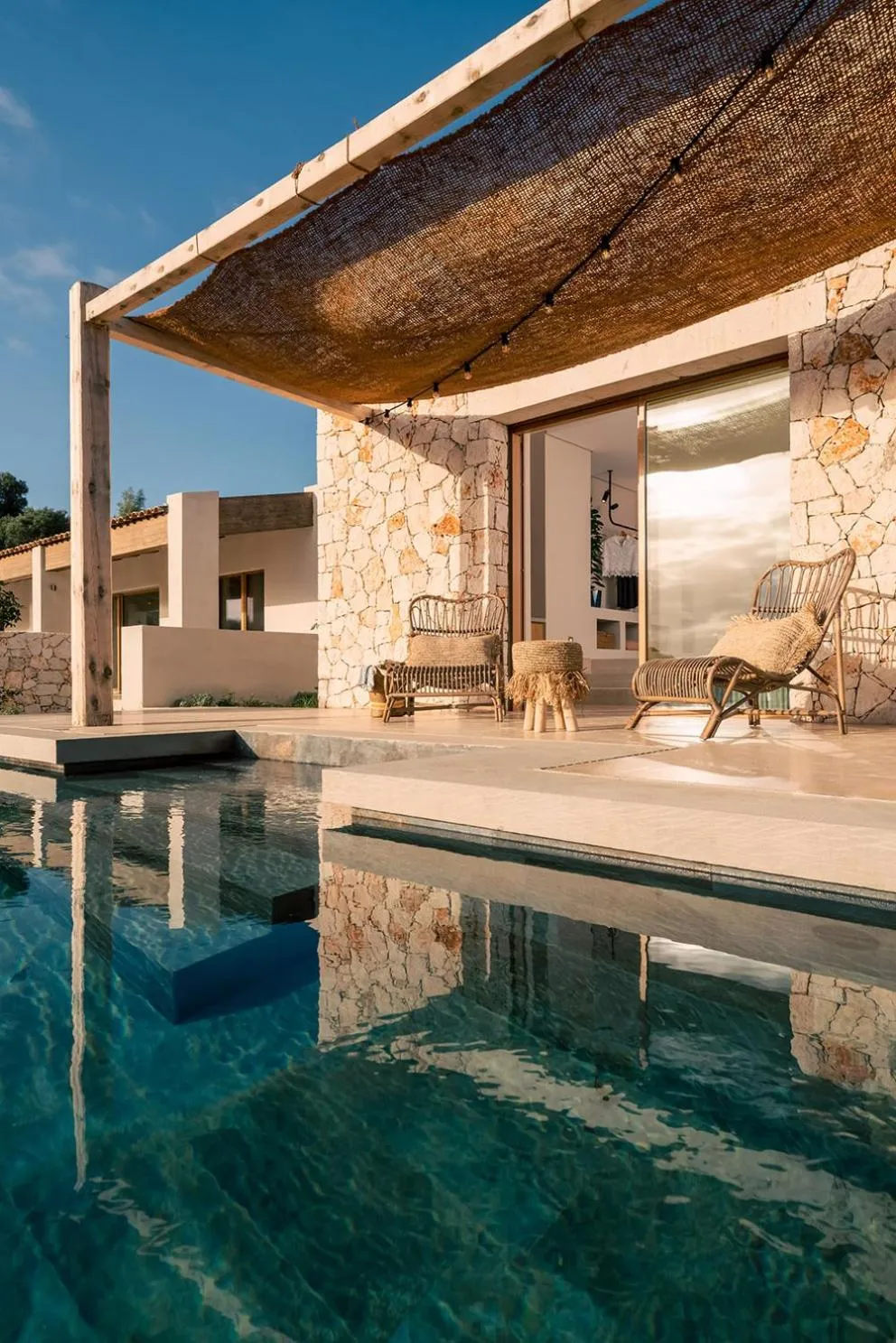 Pool view in Eliamos Villas Hotel & Spa