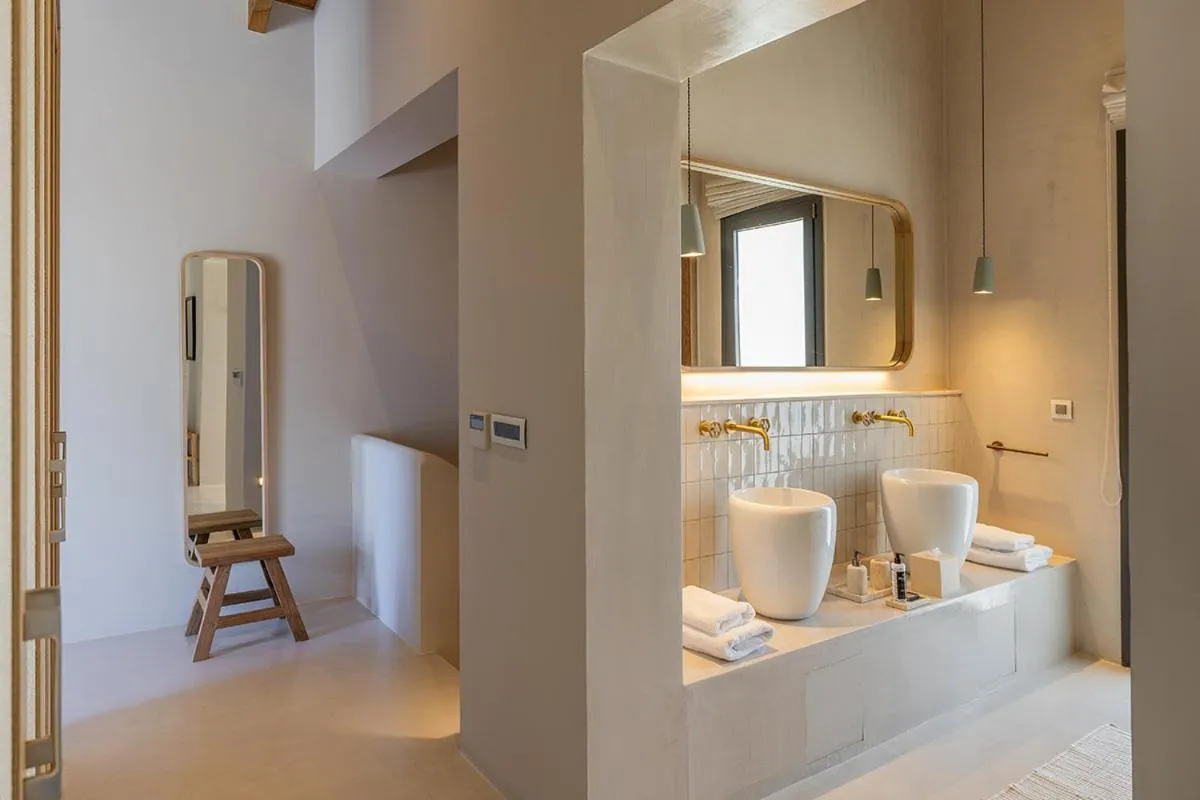 Bathroom in Eliamos Villas Hotel & Spa