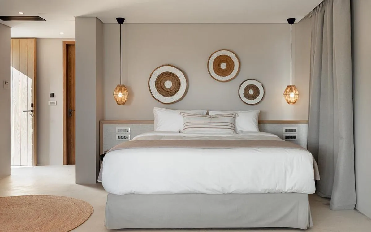 Bedroom in Eliamos Villas Hotel & Spa