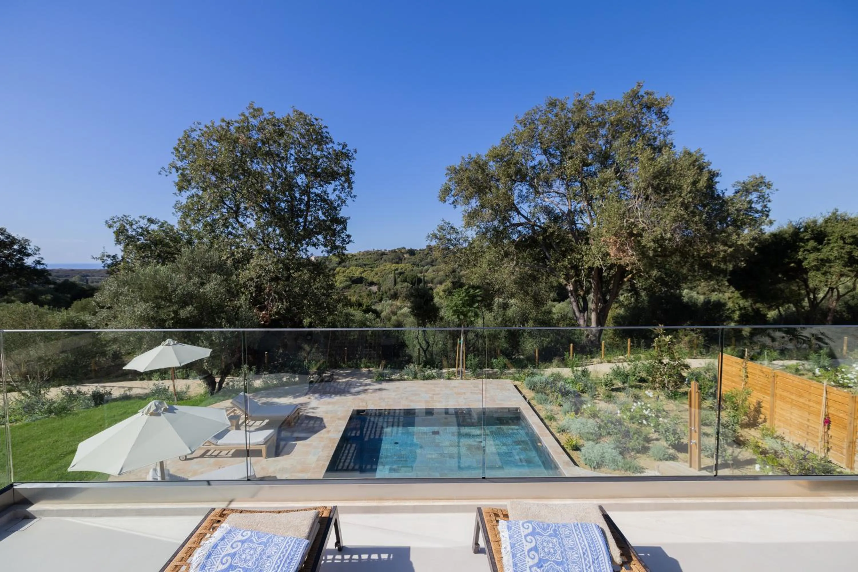 Pool view in Eliamos Villas Hotel & Spa