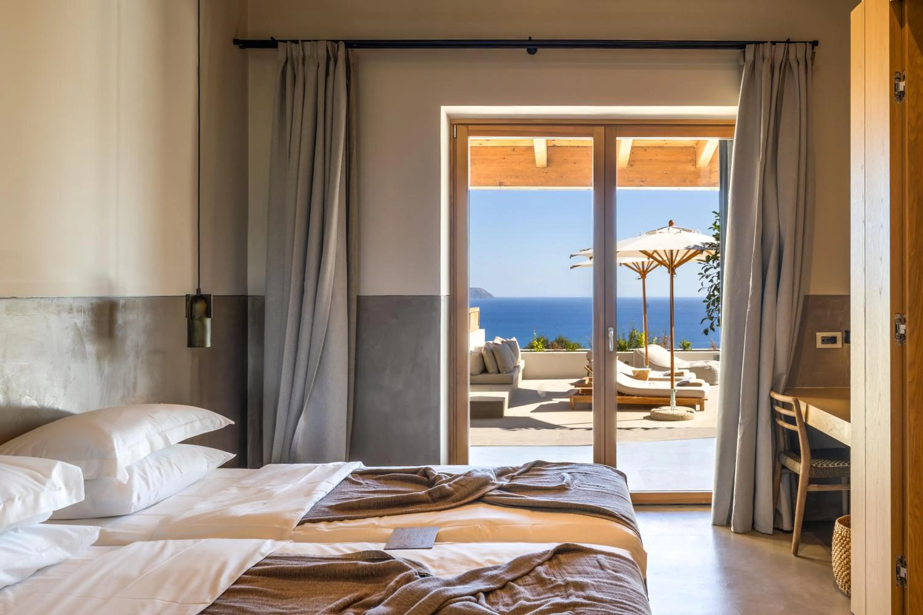 Bedroom in Eliamos Villas Hotel & Spa