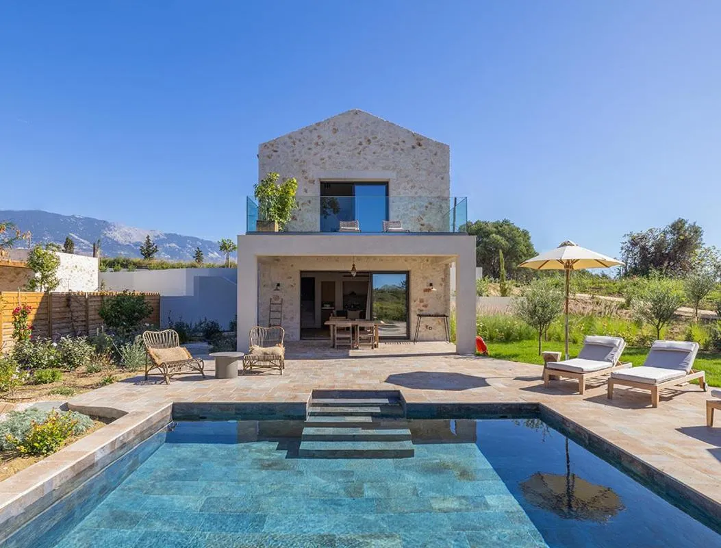 Pool view in Eliamos Villas Hotel & Spa