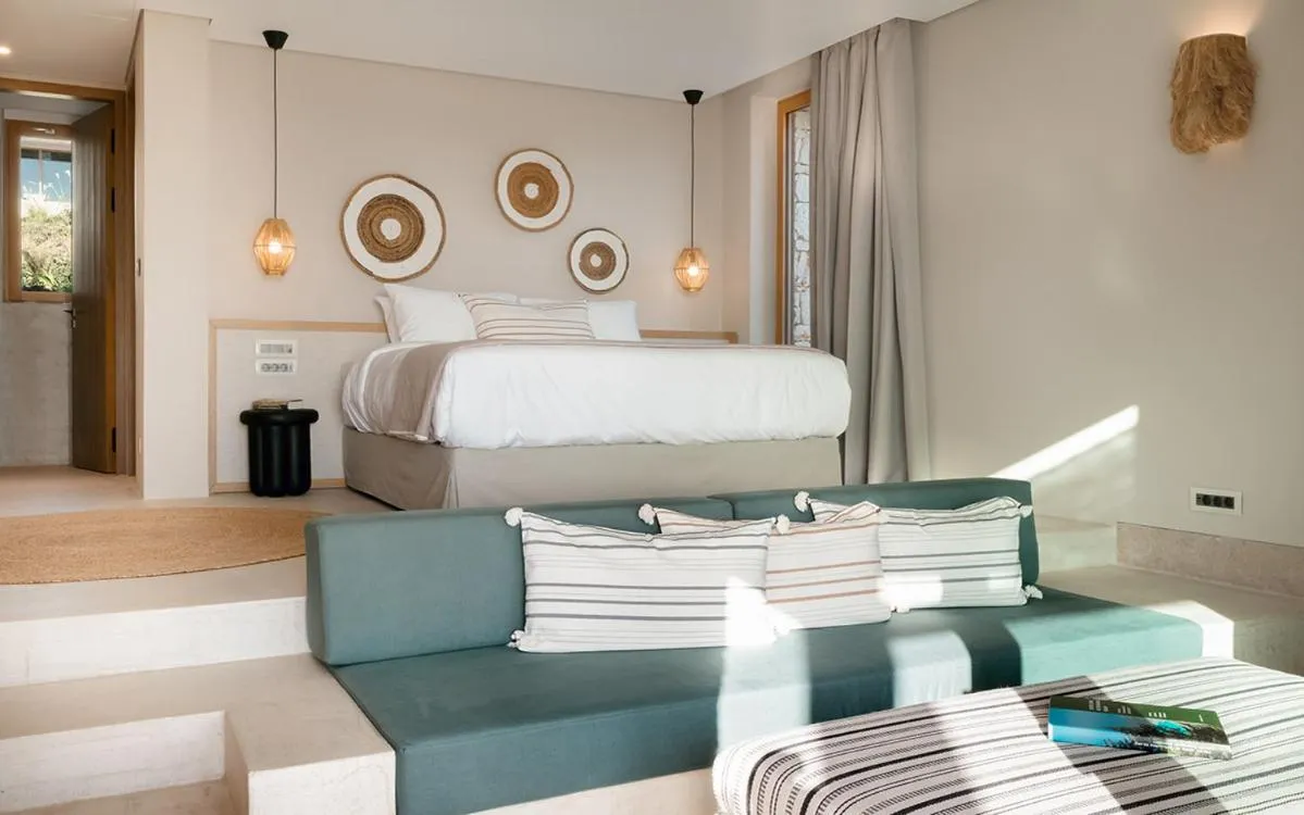 Bedroom in Eliamos Villas Hotel & Spa