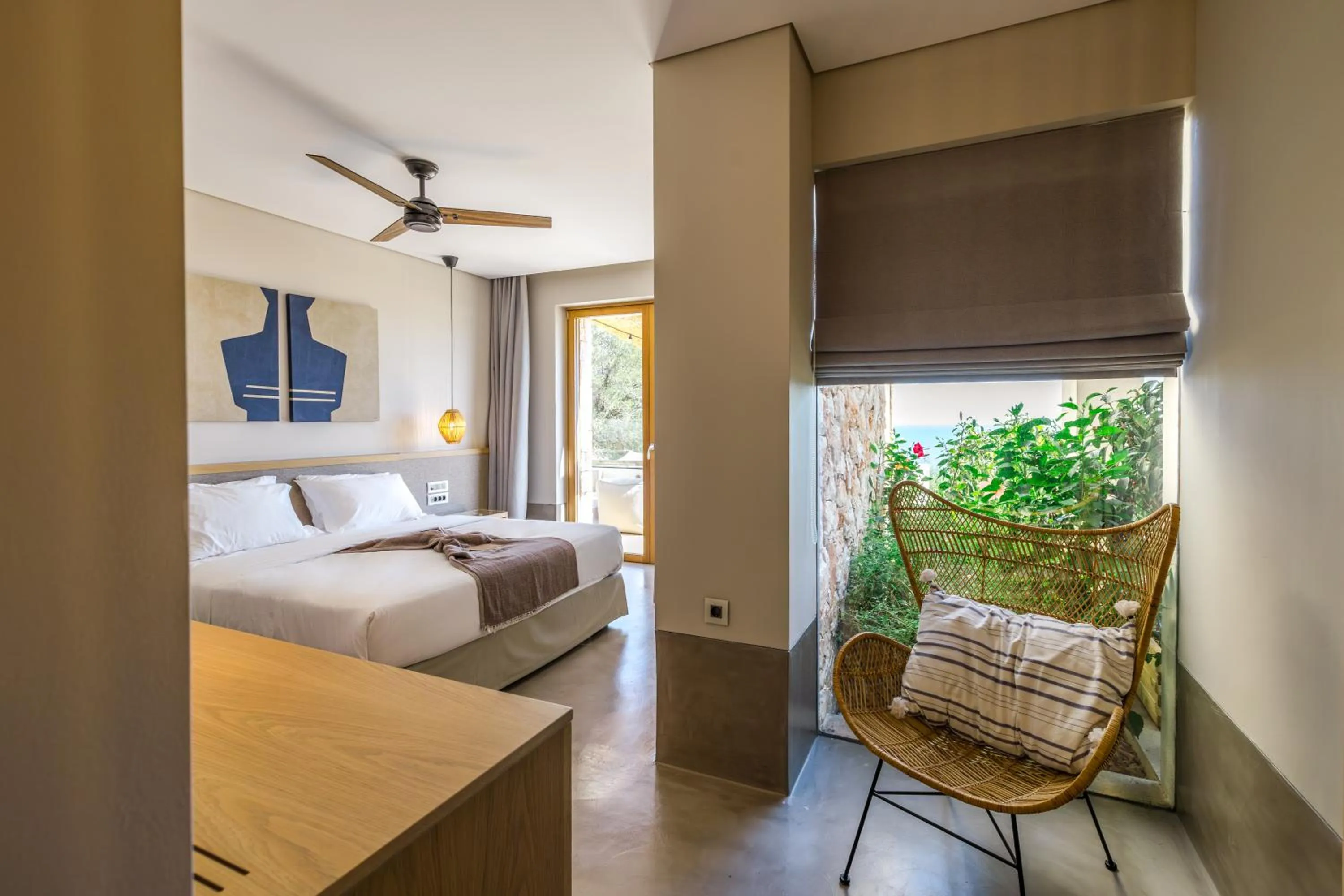 Bedroom in Eliamos Villas Hotel & Spa