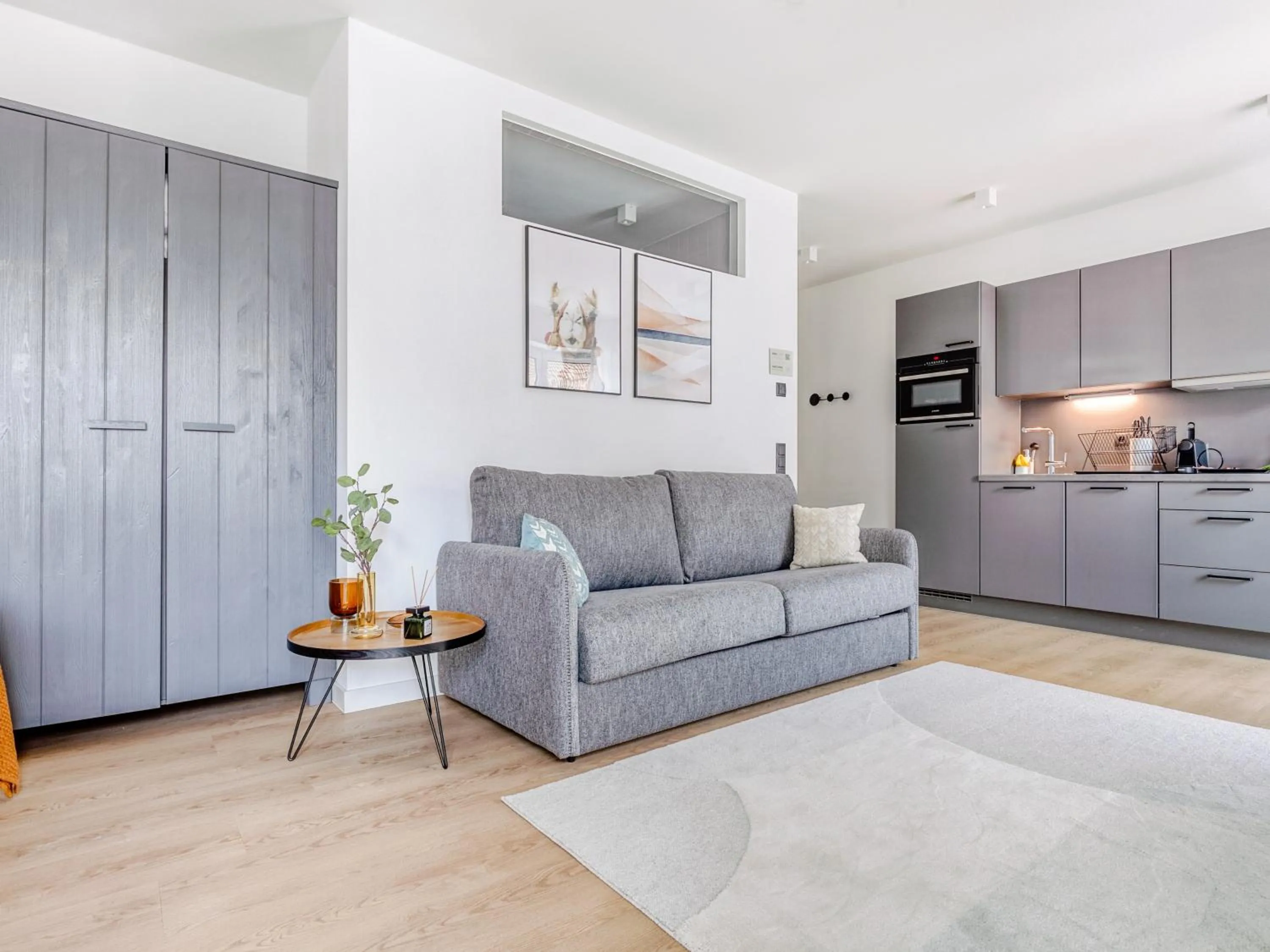 Seating area in Limehome Münster Von-Steuben-Str - Digital Access