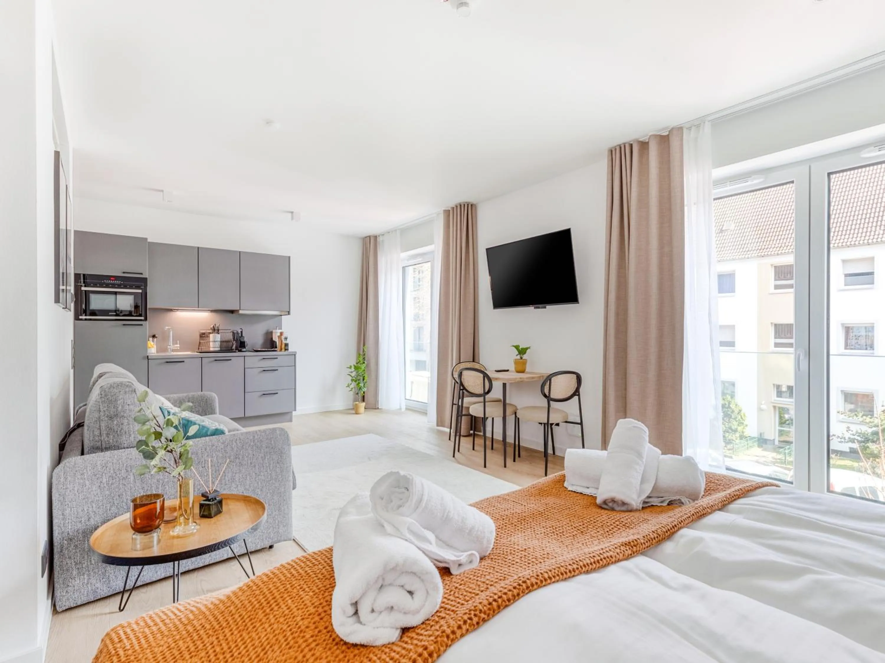 Bed in Limehome Münster Von-Steuben-Str - Digital Access