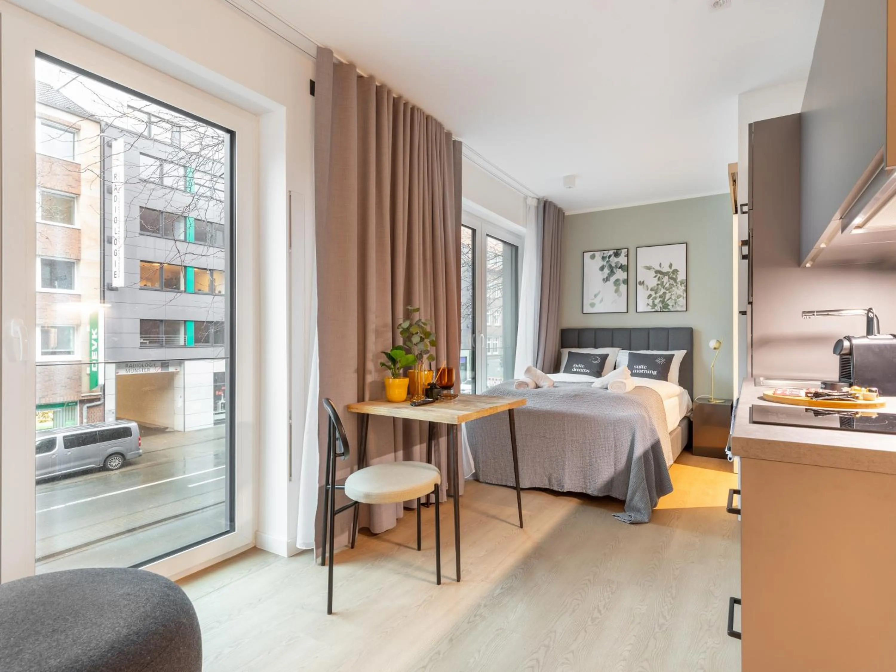 Bed in Limehome Münster Von-Steuben-Str - Digital Access