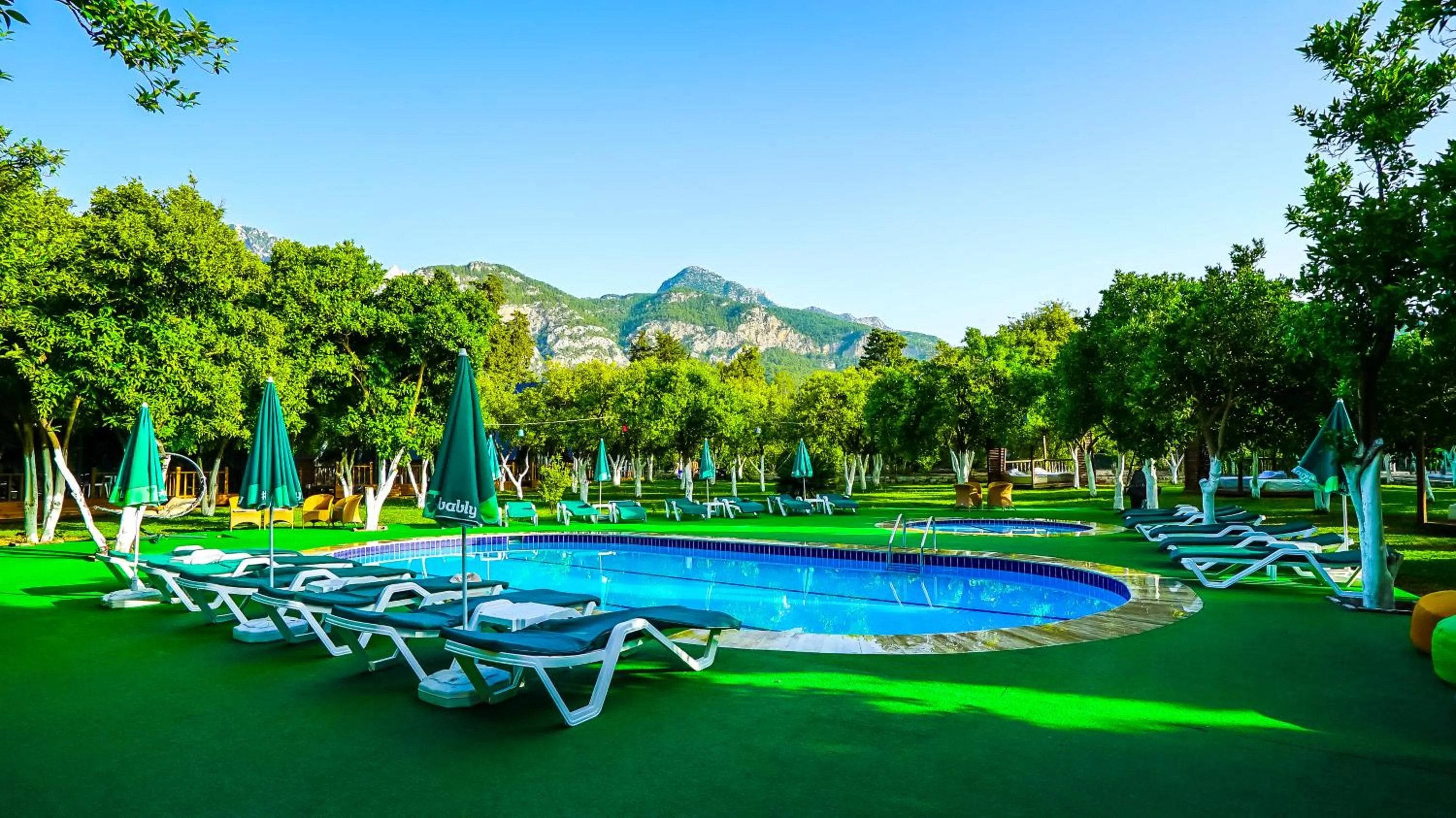 Swimming pool in CASTLE PARK HOTEL