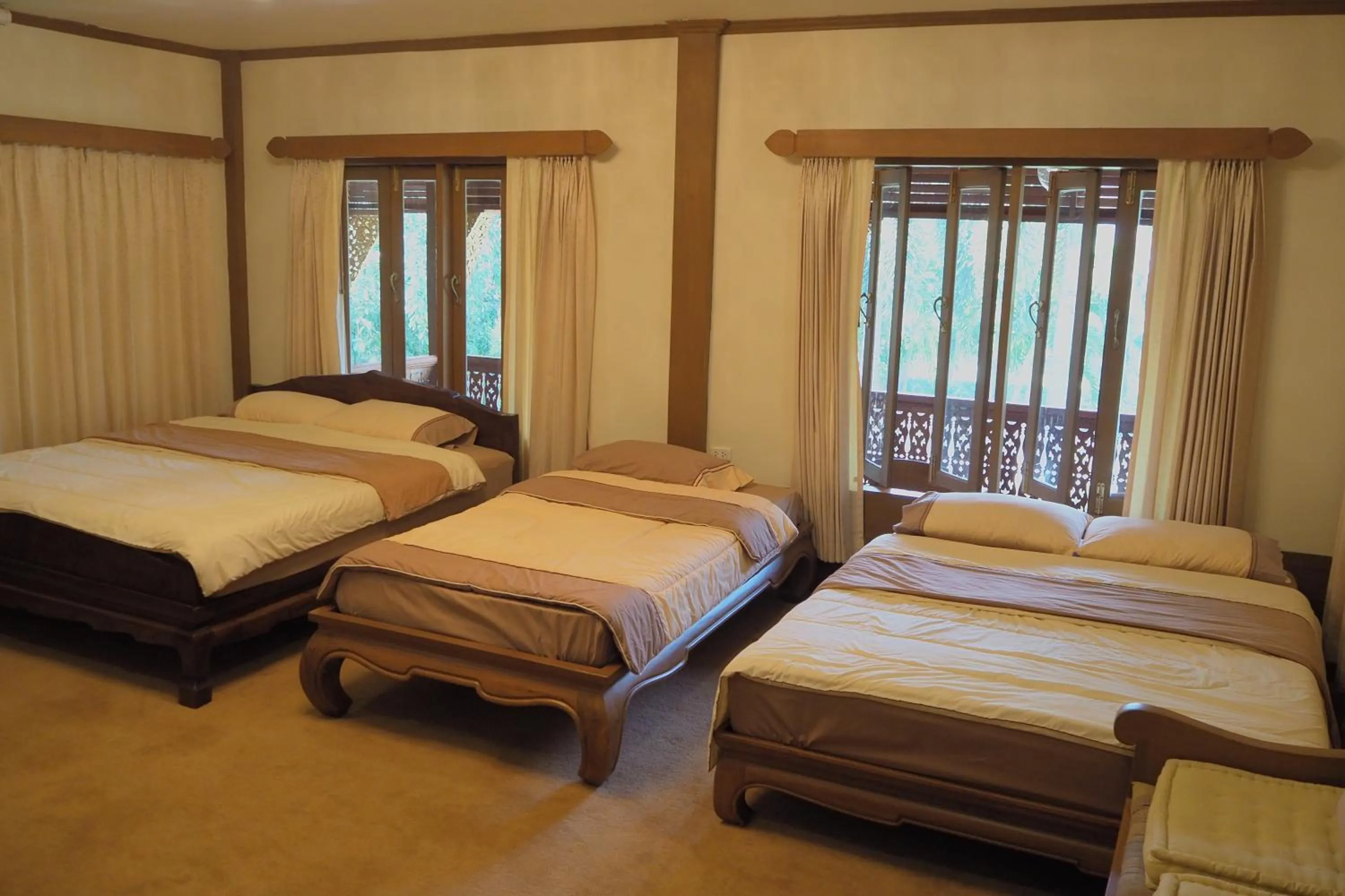 Bed in Khum Khun Wang Resort