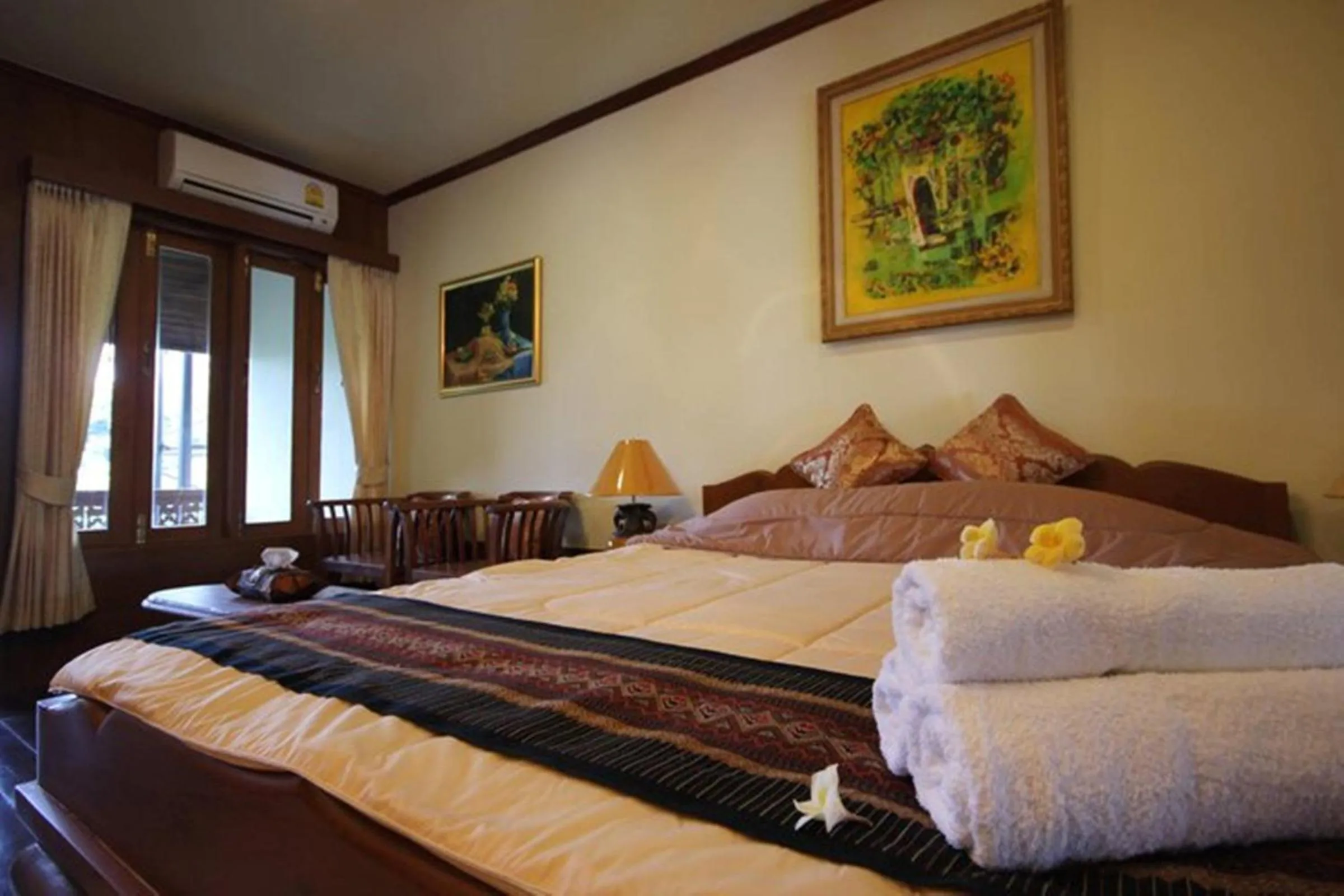 Bed in Khum Khun Wang Resort