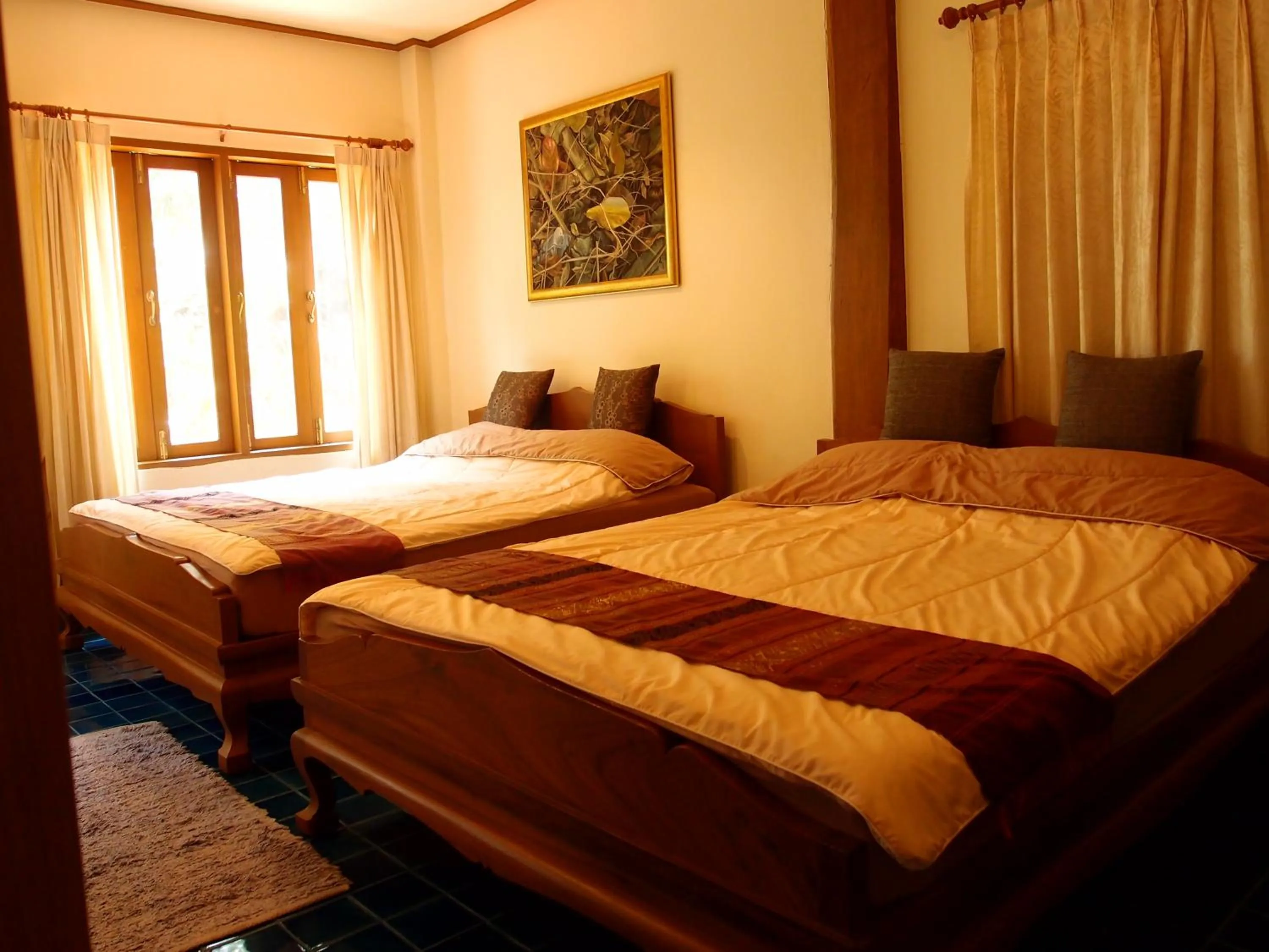 Bed in Khum Khun Wang Resort