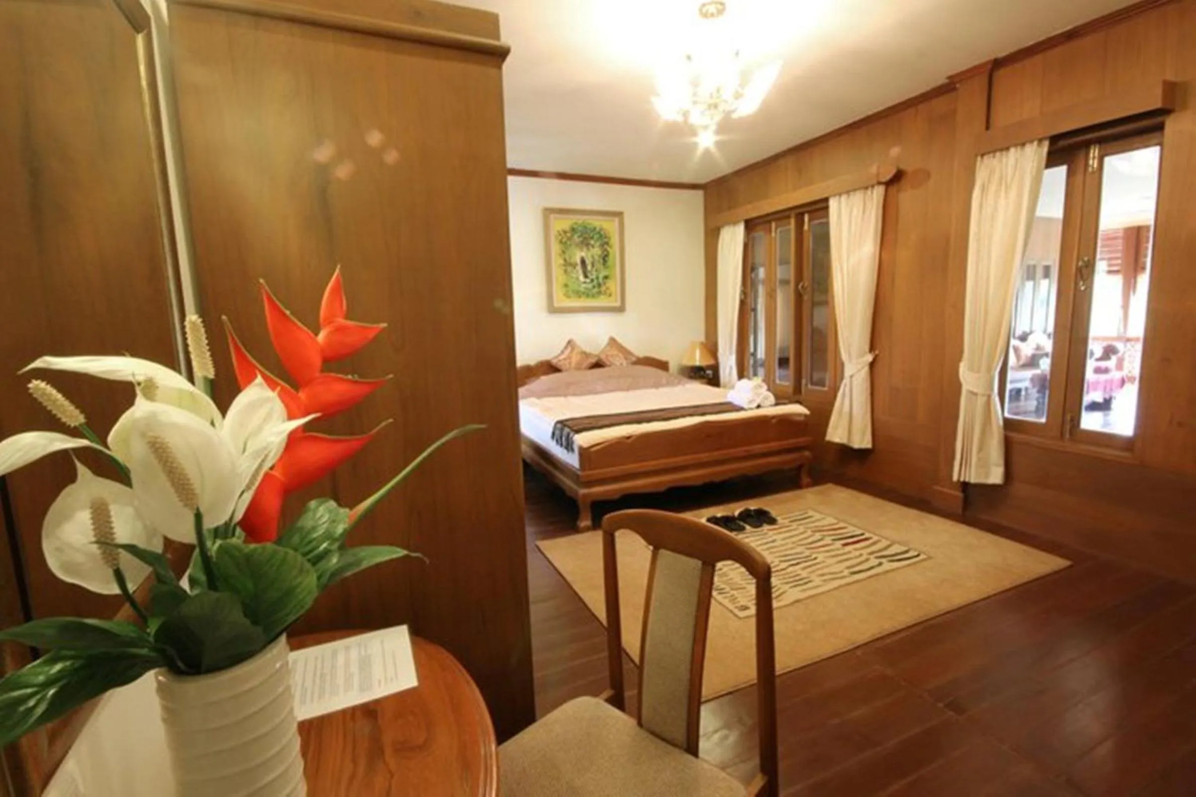 Photo of the whole room, Bed in Khum Khun Wang Resort