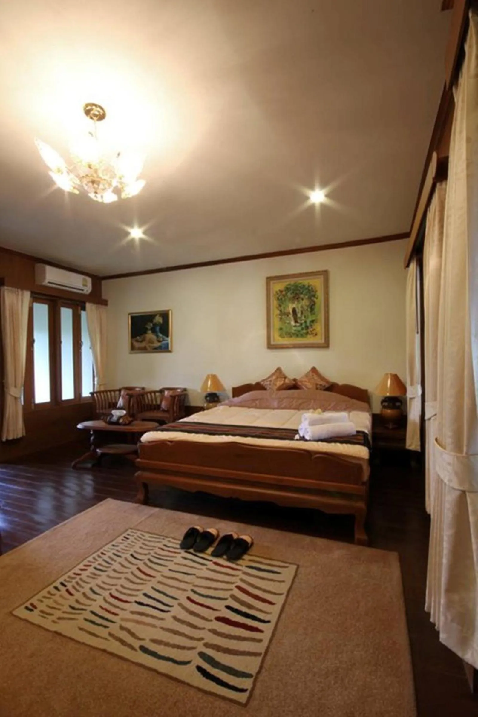 Photo of the whole room, Bed in Khum Khun Wang Resort