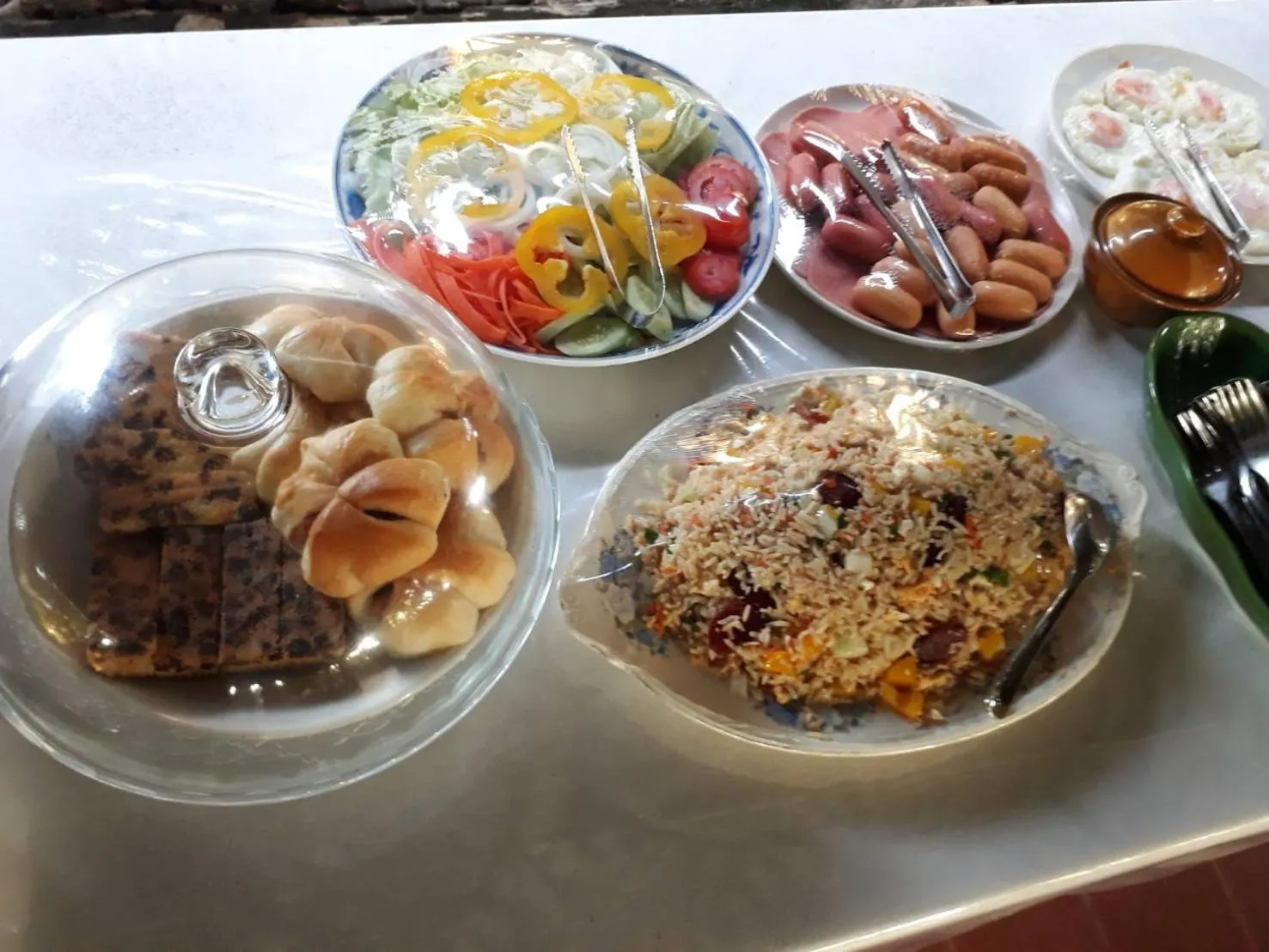 Buffet breakfast in Khum Khun Wang Resort