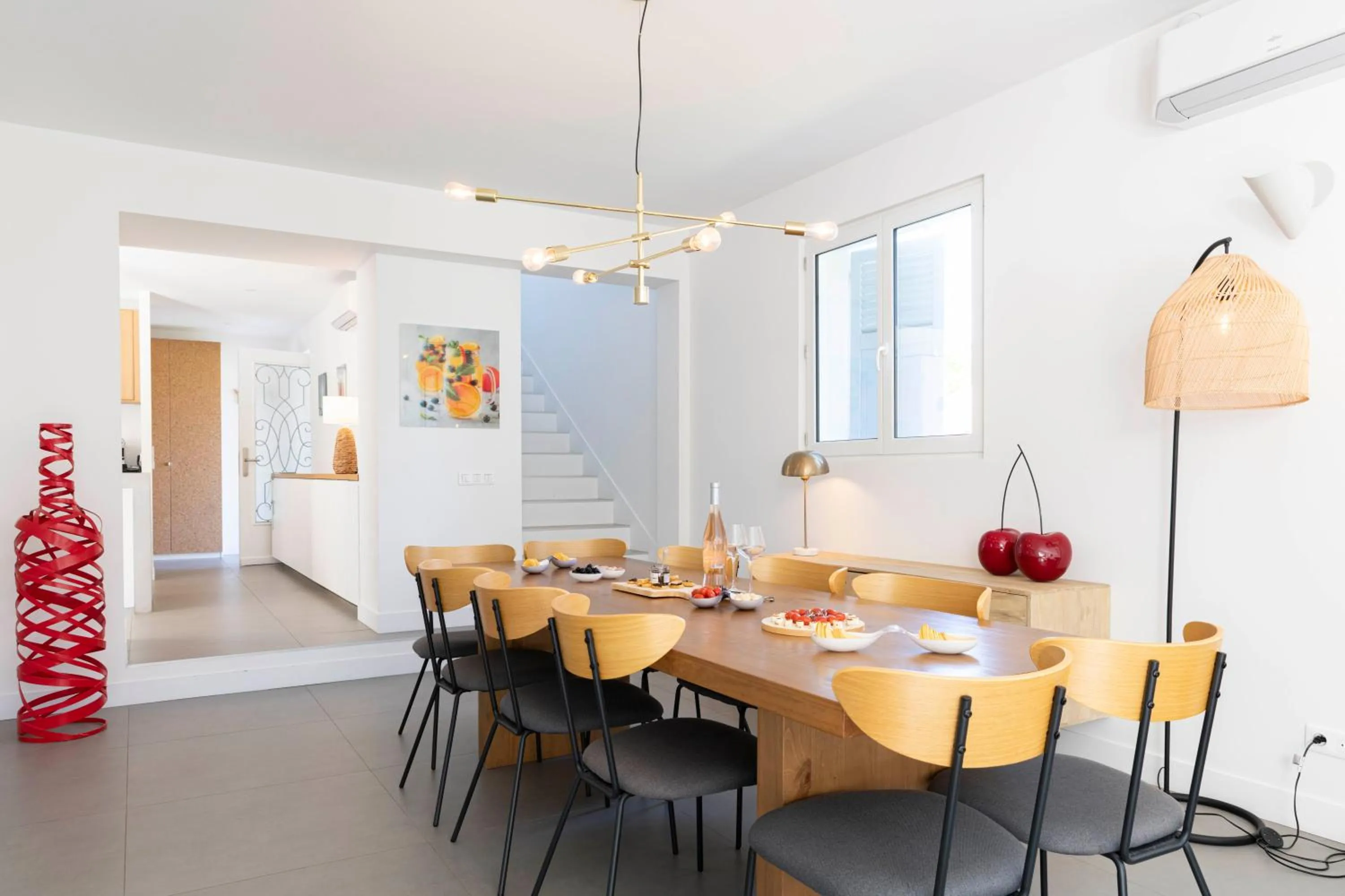 Dining area in Villa Acacias - Au coeur de Saint-Tropez