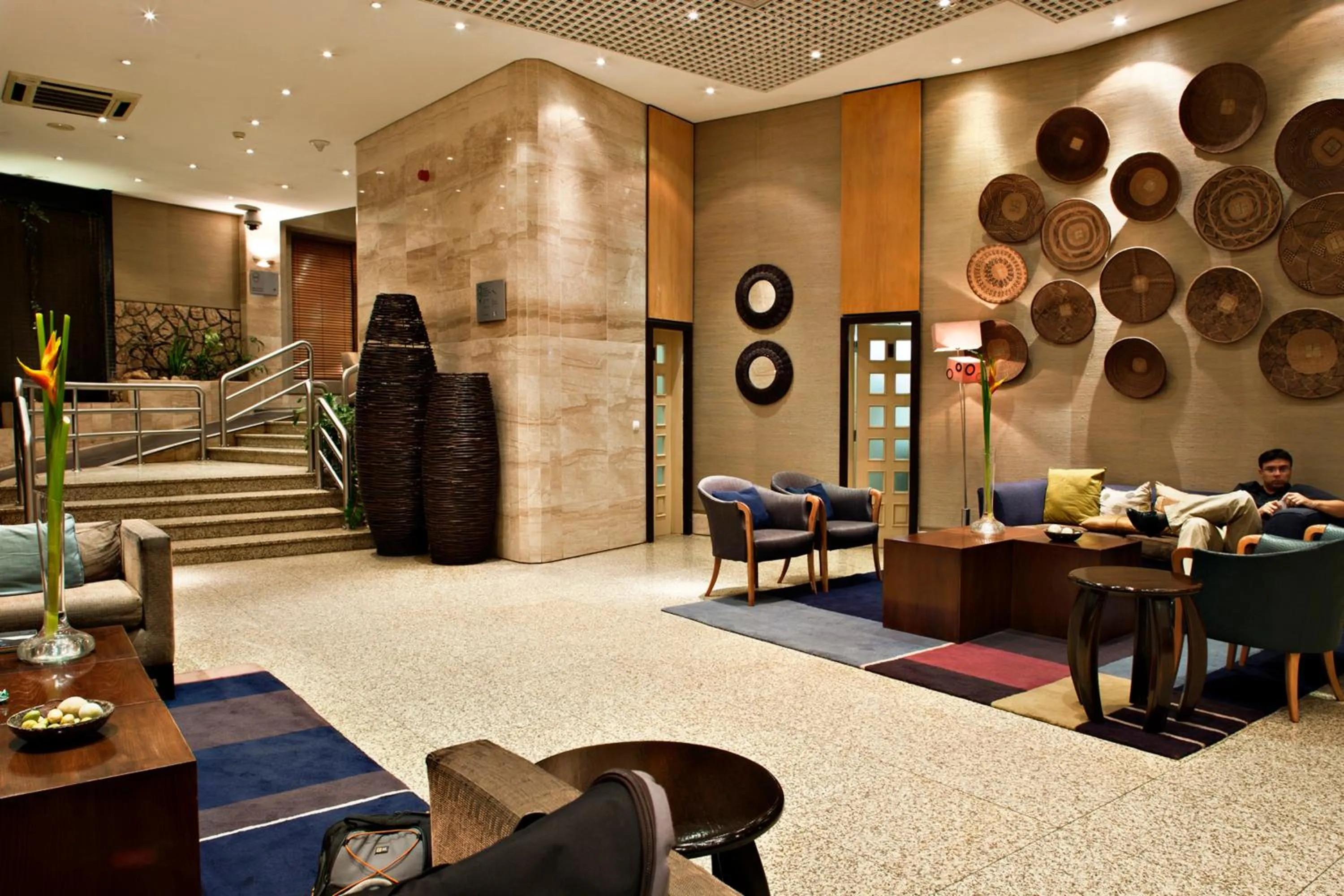 Decorative detail in Hotel Continental Luanda