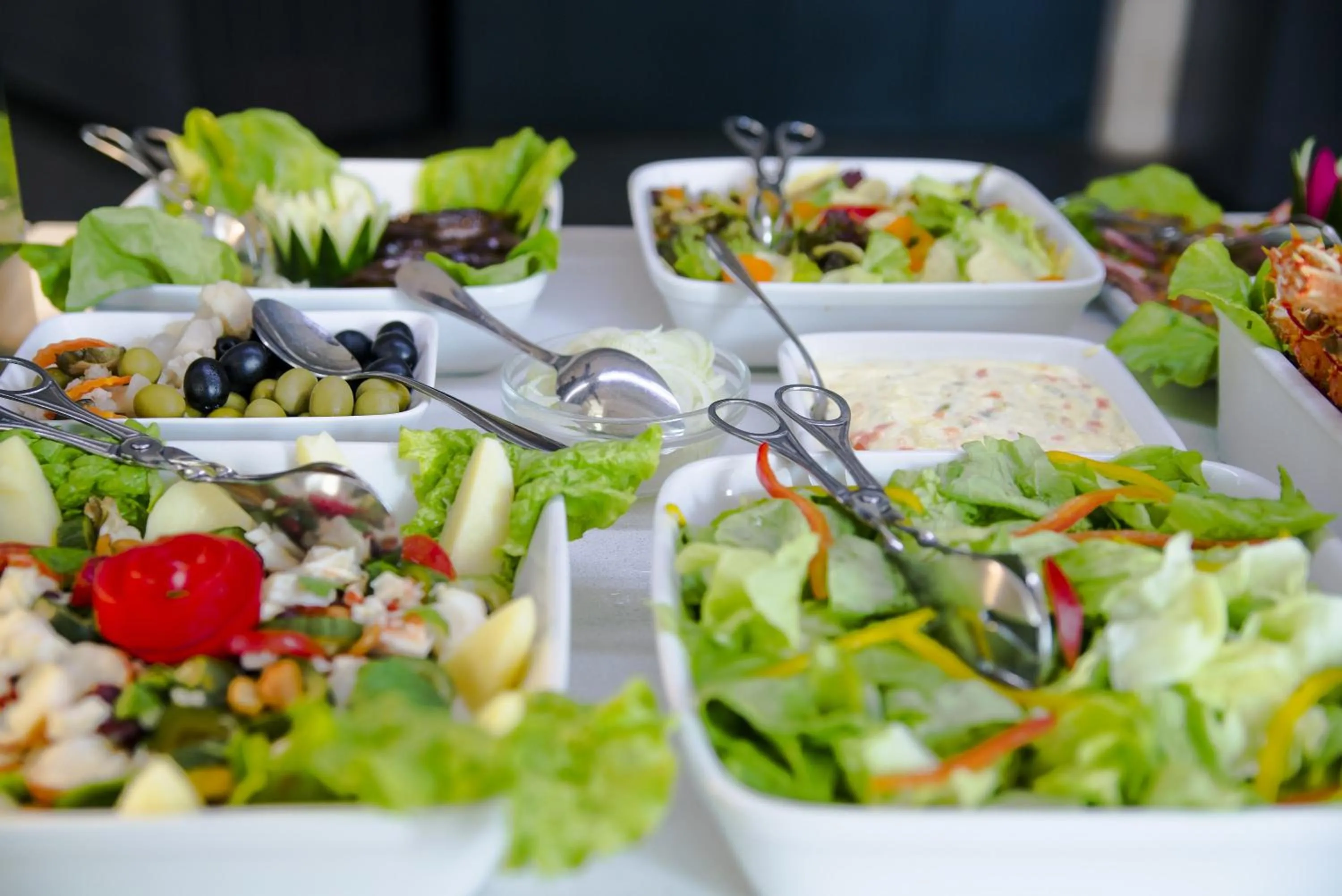 Food in Hotel Continental Luanda