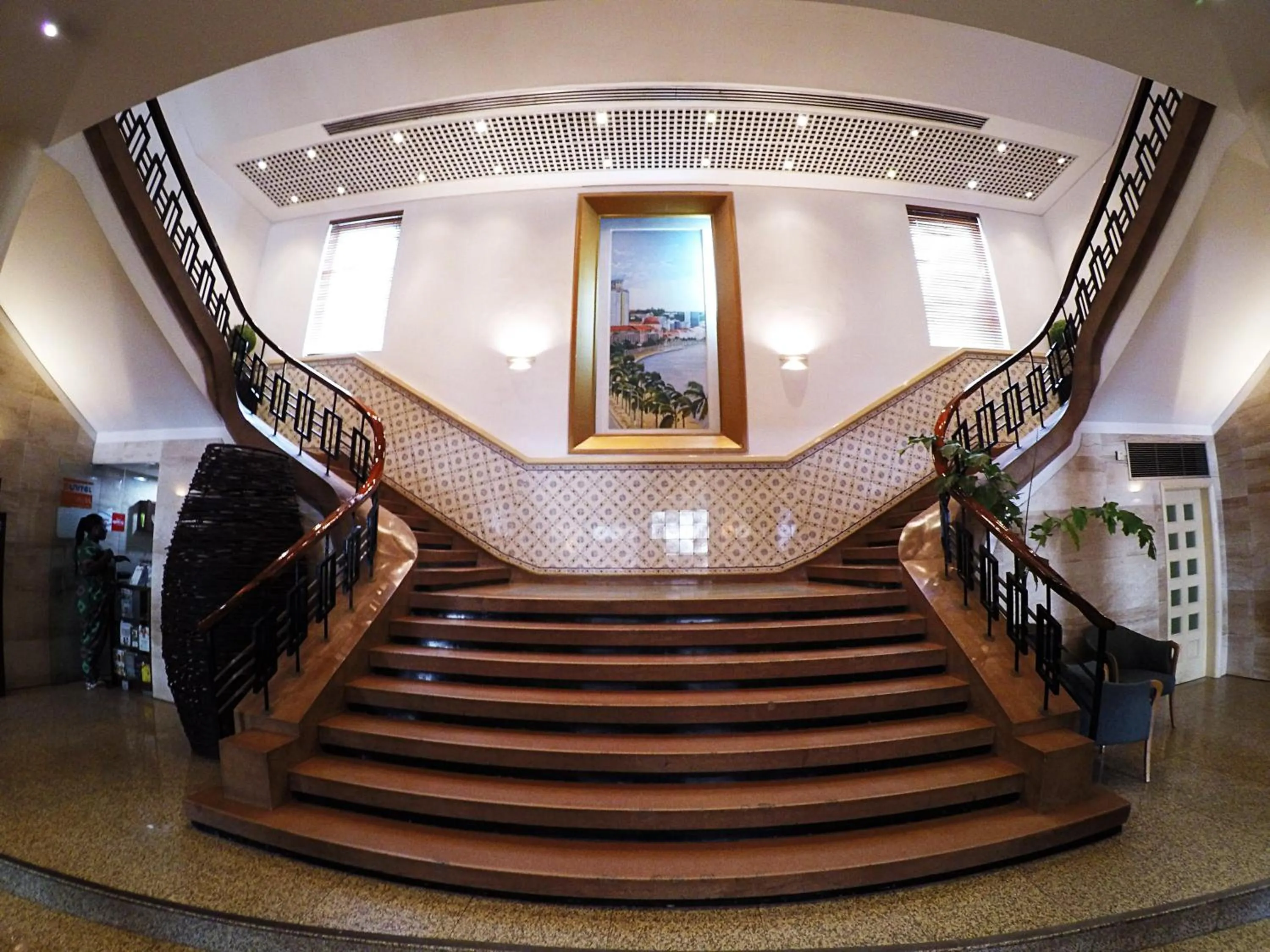 Lobby or reception in Hotel Continental Luanda
