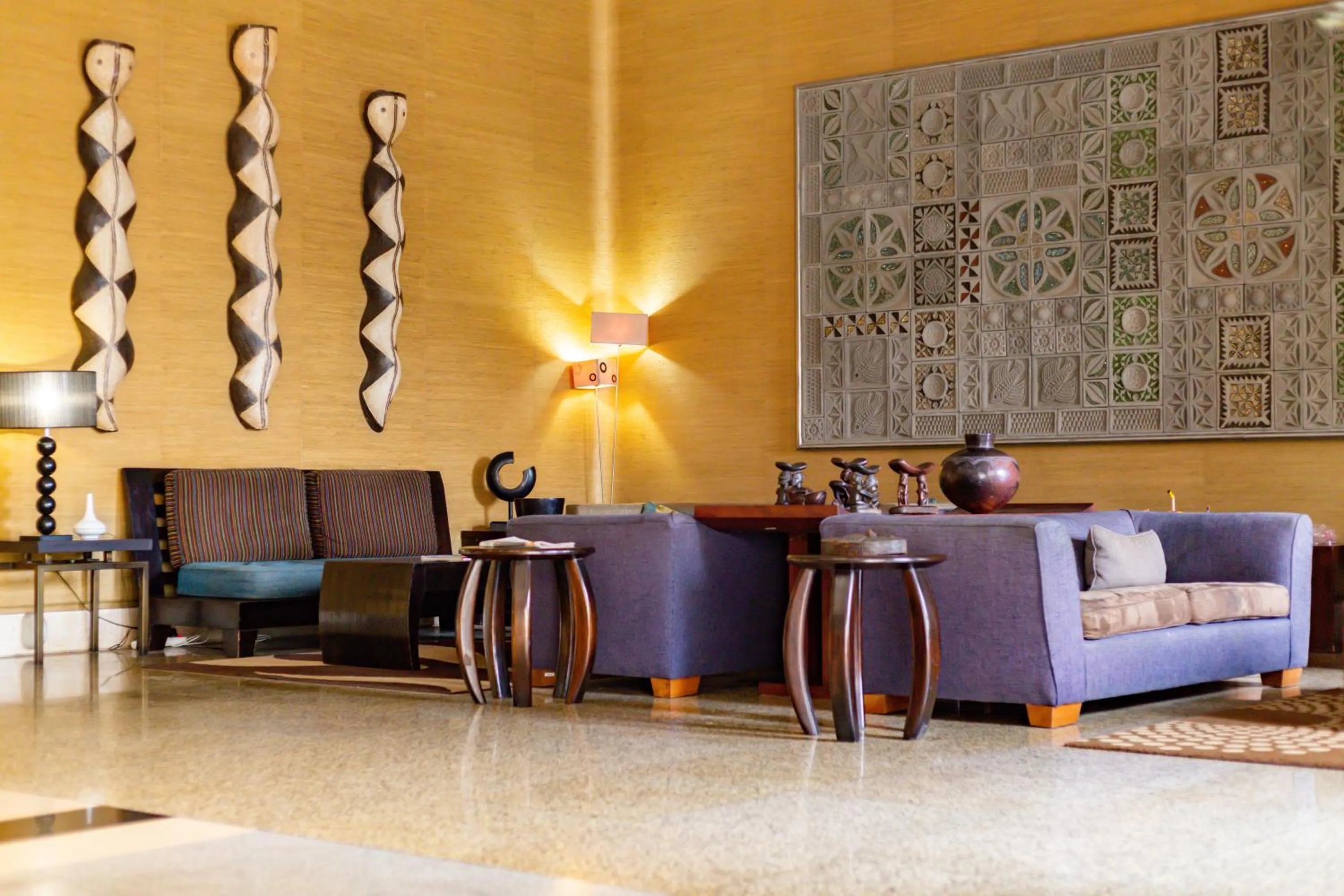 Living room in Hotel Continental Luanda