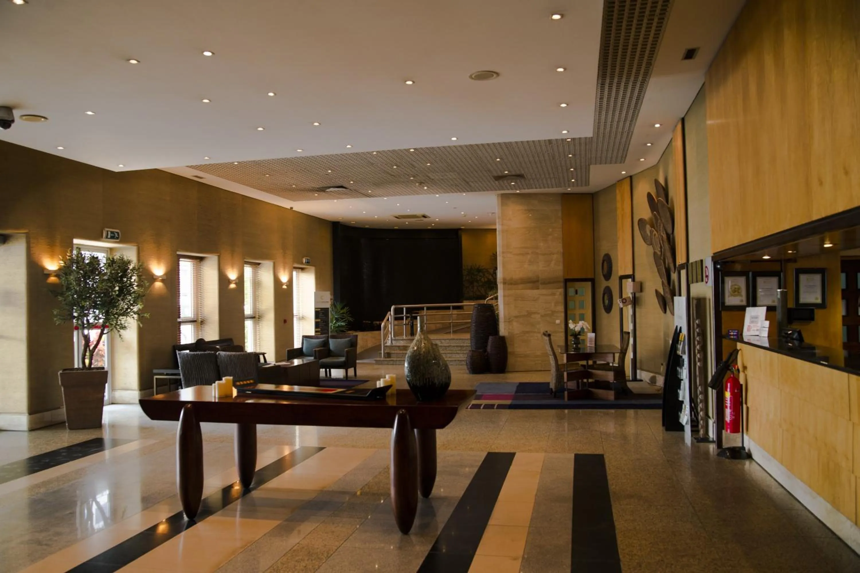 Lobby or reception in Hotel Continental Luanda