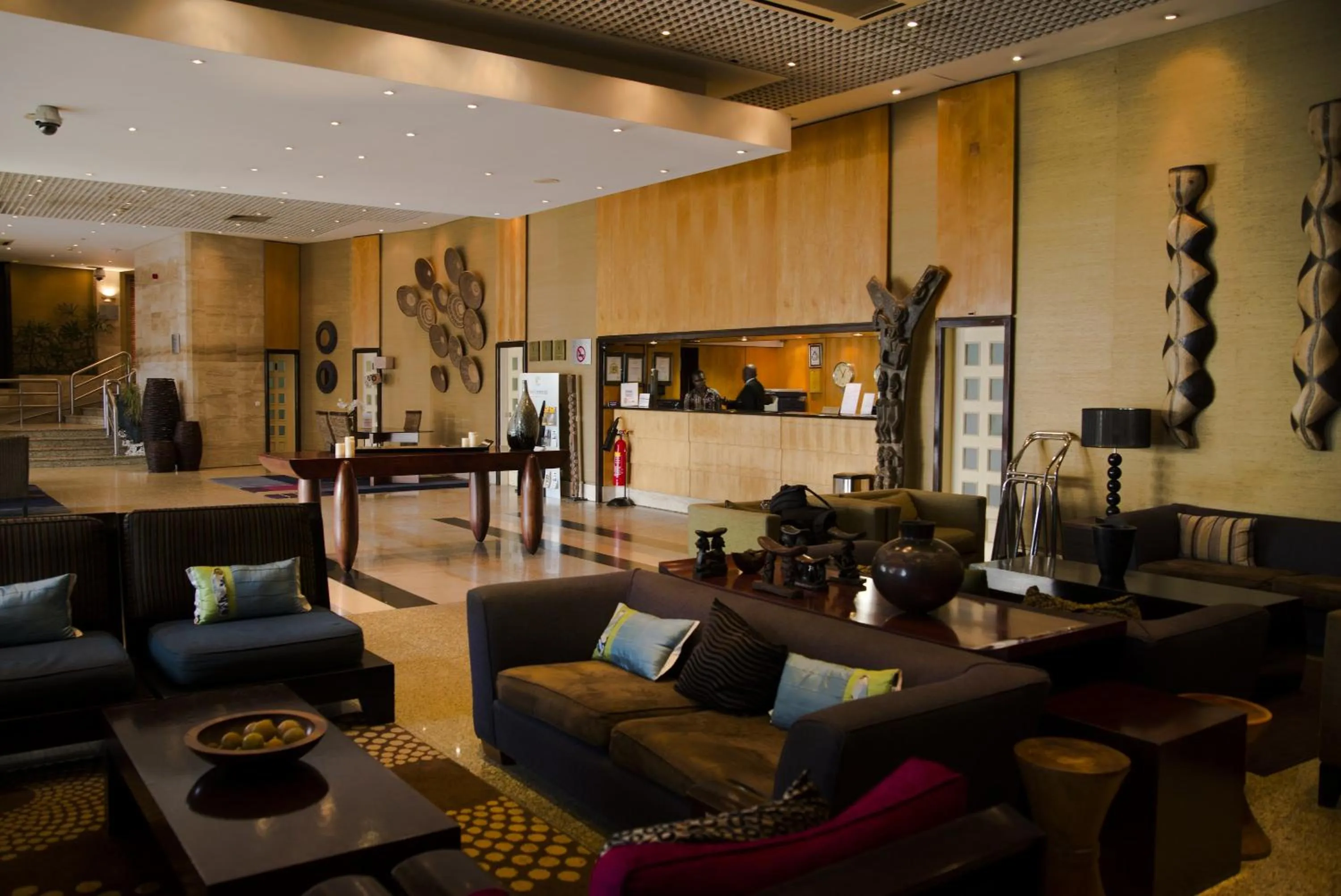 Lobby or reception in Hotel Continental Luanda