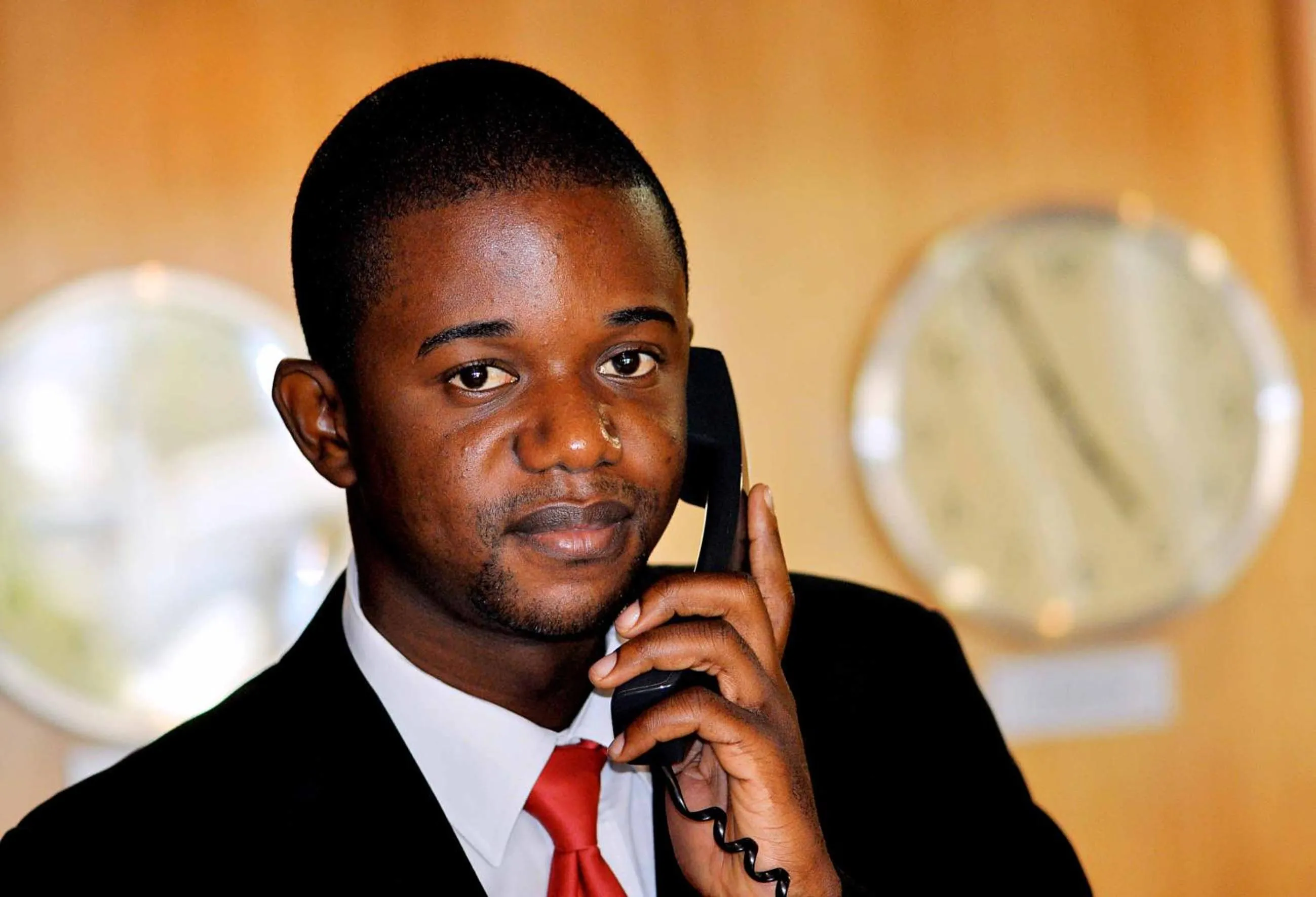 Staff in Hotel Continental Luanda