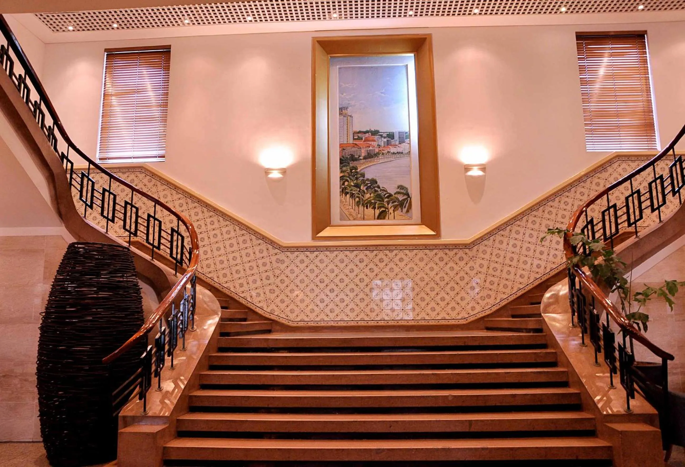 Lobby or reception in Hotel Continental Luanda