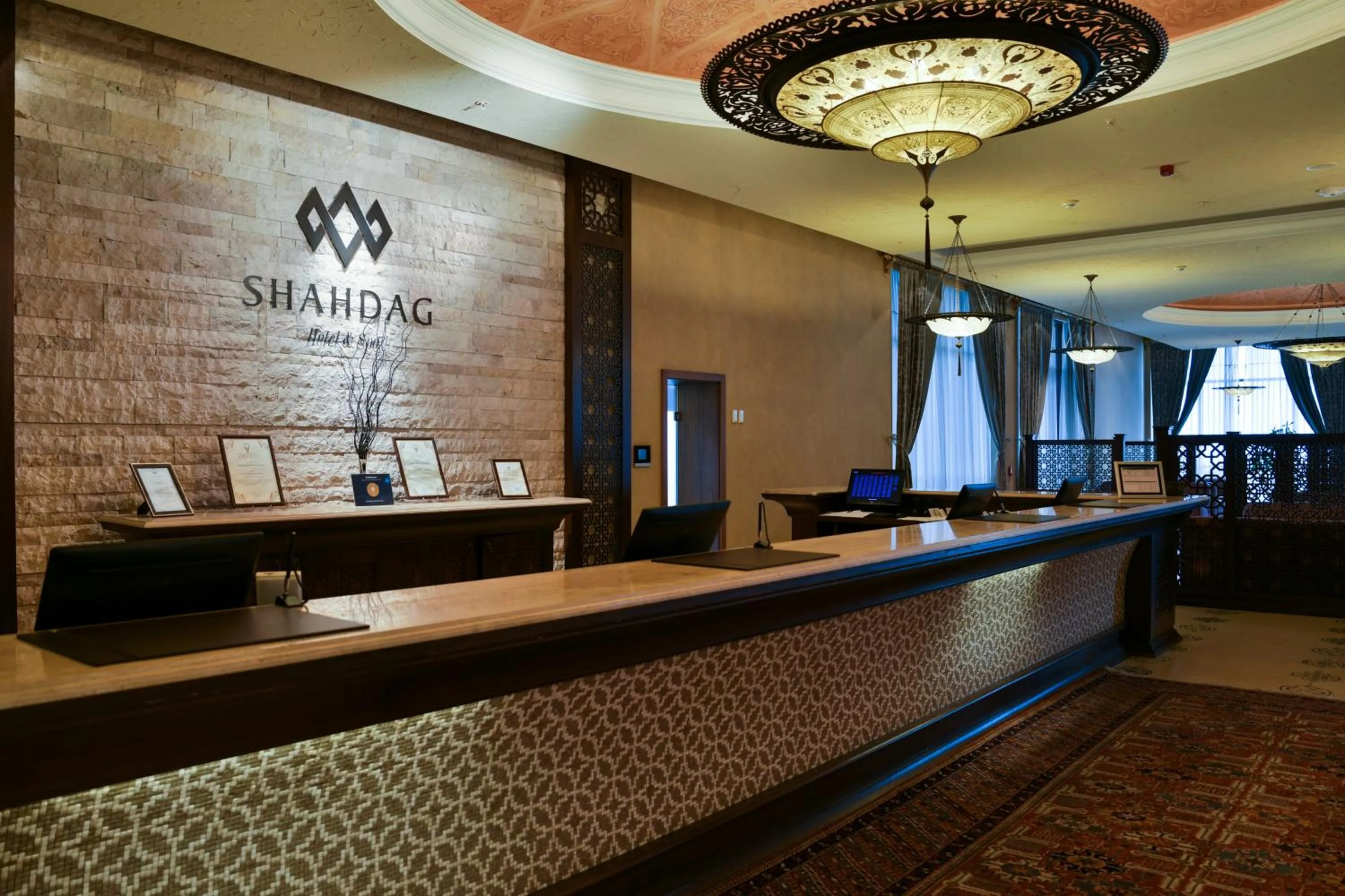 Lobby or reception in Shahdag Hotel & Spa