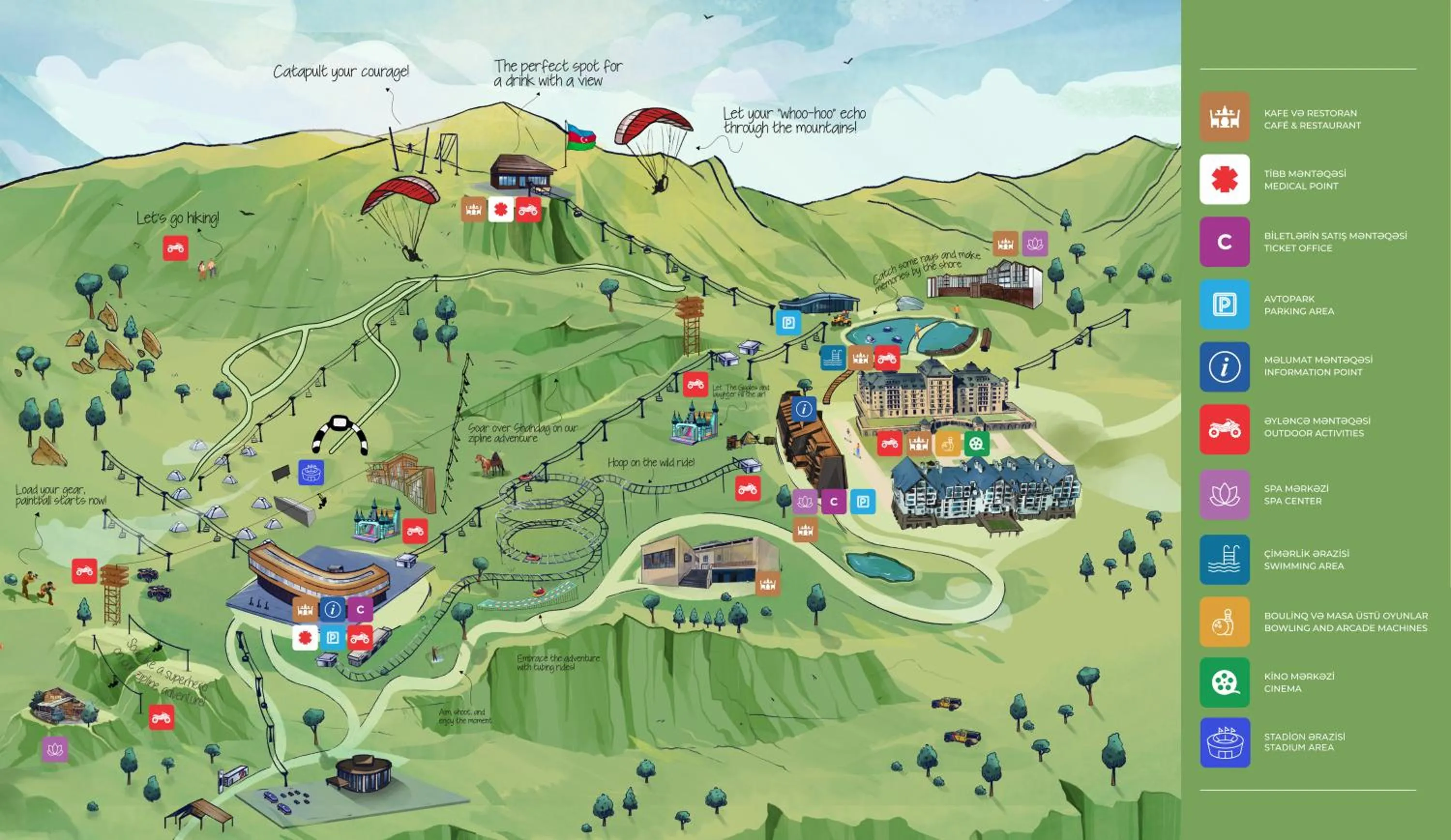 Activities in Shahdag Hotel & Spa